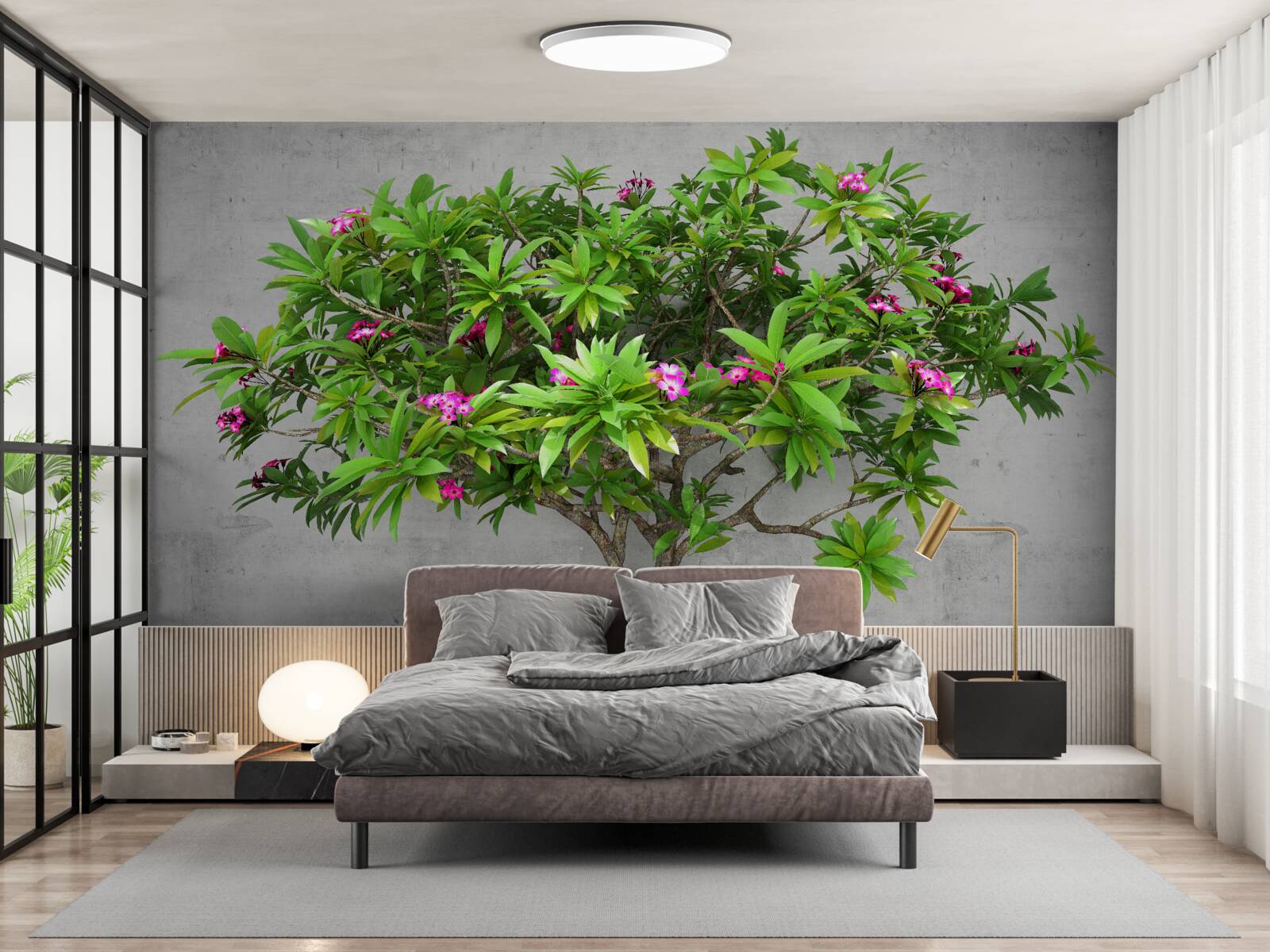 Fototapeta záblesk zelene na listnatom strome