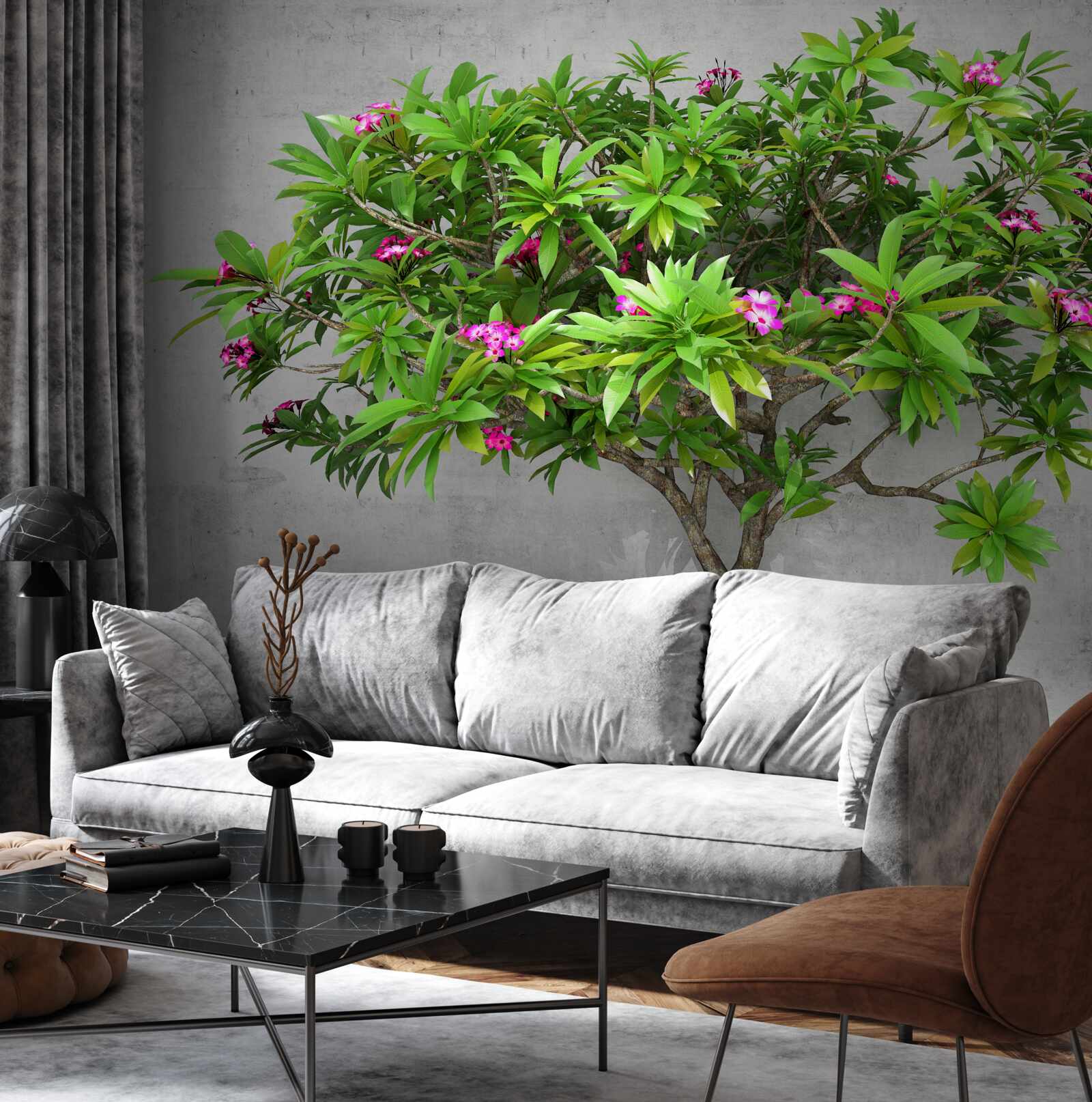 Fototapeta záblesk zelene na listnatom strome