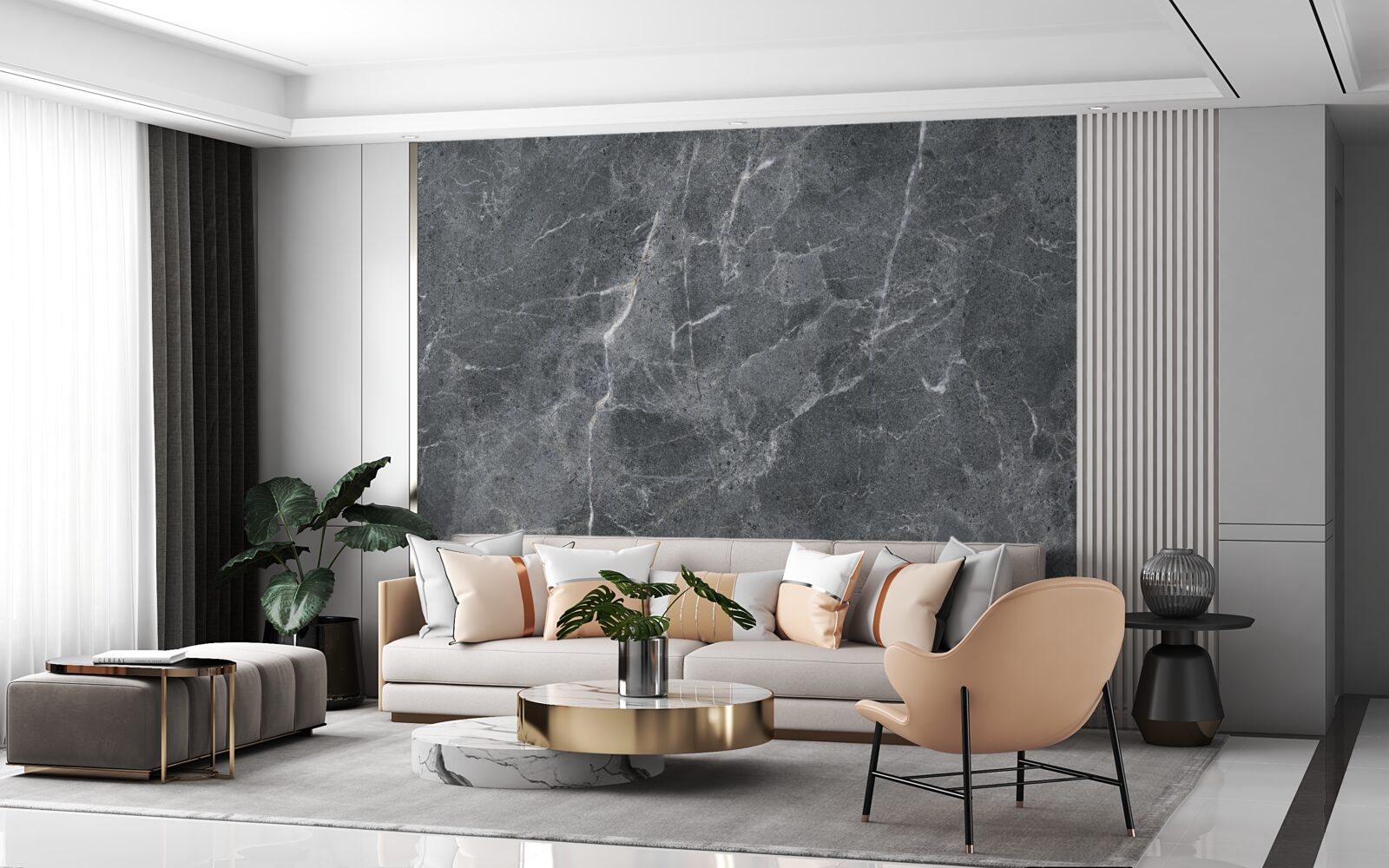 Fototapeta sivé oblaky plné dažďa a tmy