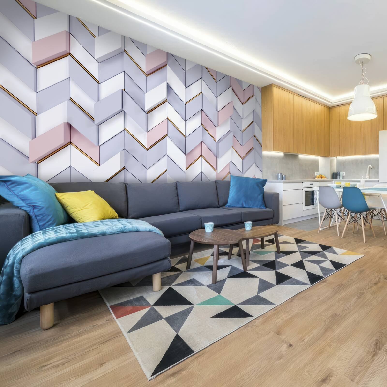 Fototapeta cikcaky odrážajúce sa ako v zrkadle