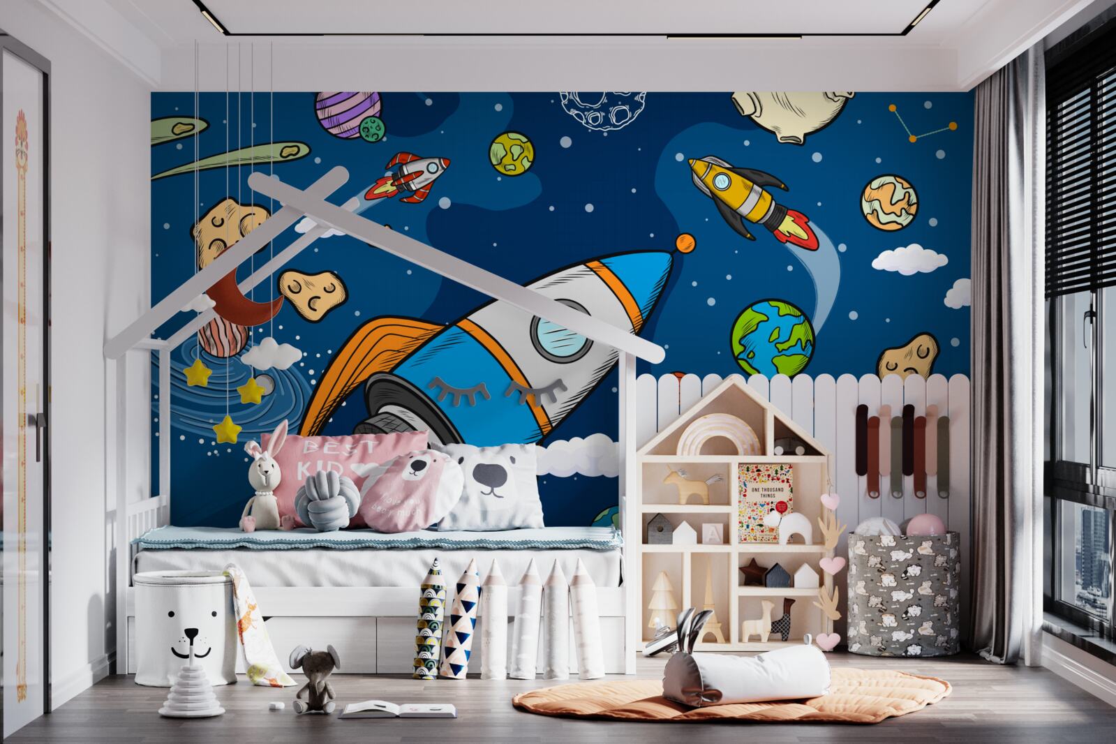 Fototapeta vesmírne rakety