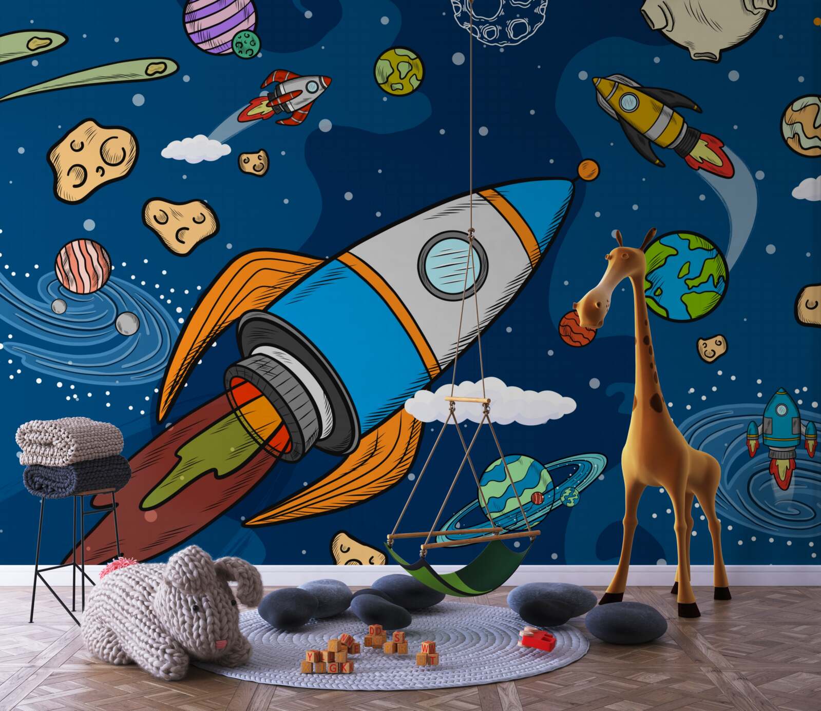 Fototapeta vesmírne rakety