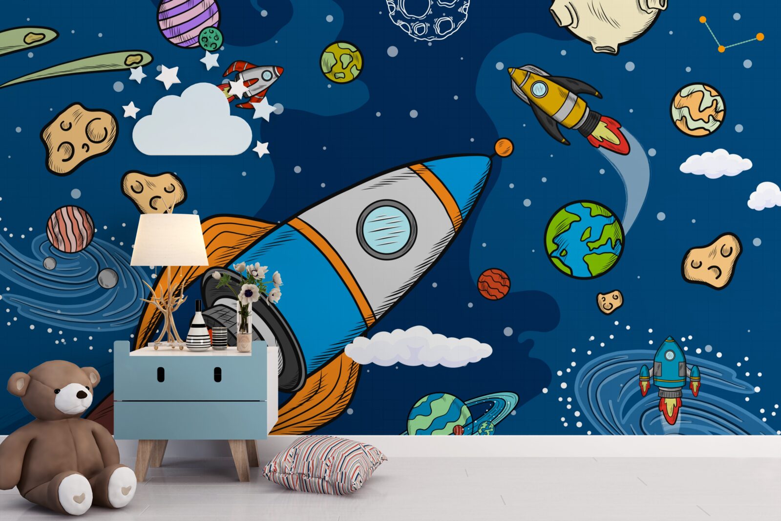 Fototapeta vesmírne rakety