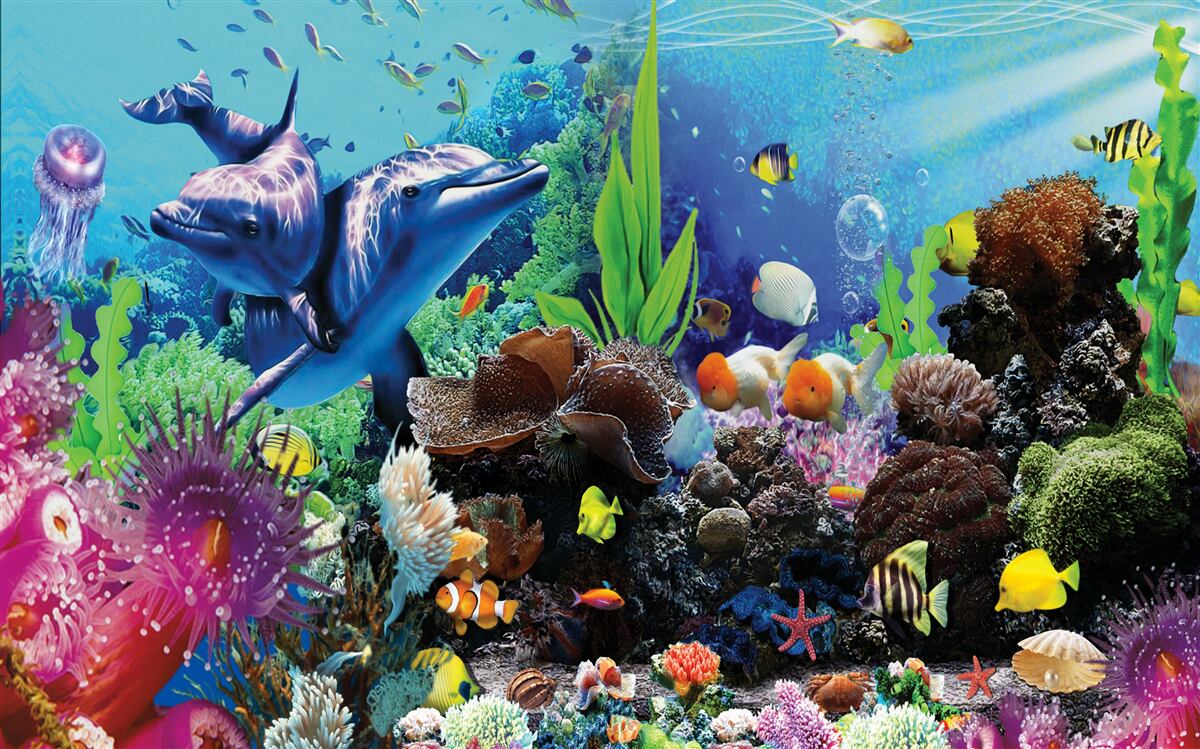 Fototapeta podmorský svet do najmenších detailov