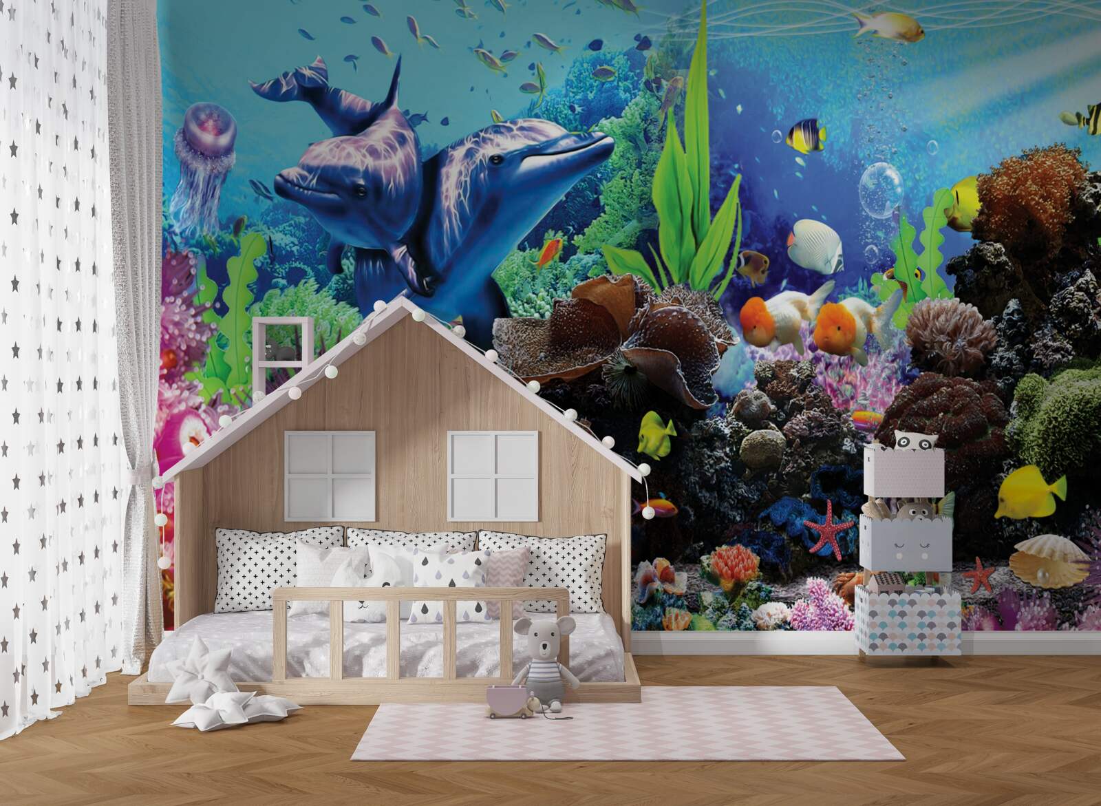 Fototapeta podmorský svet do najmenších detailov