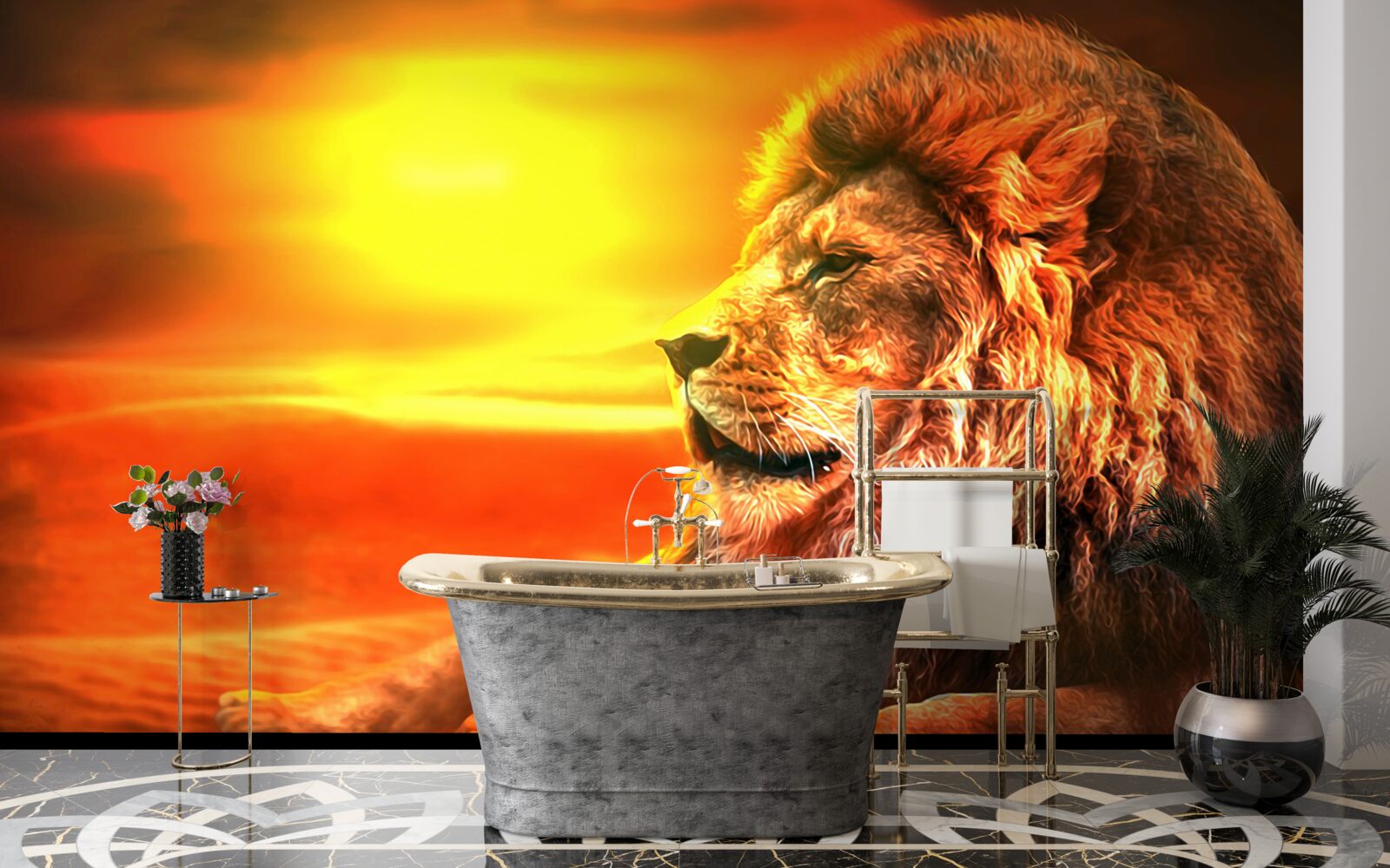 Photo wallpaper Tigre