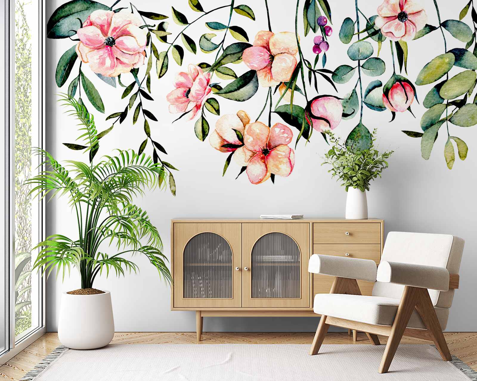 Fototapeta kvety rastúce v lete