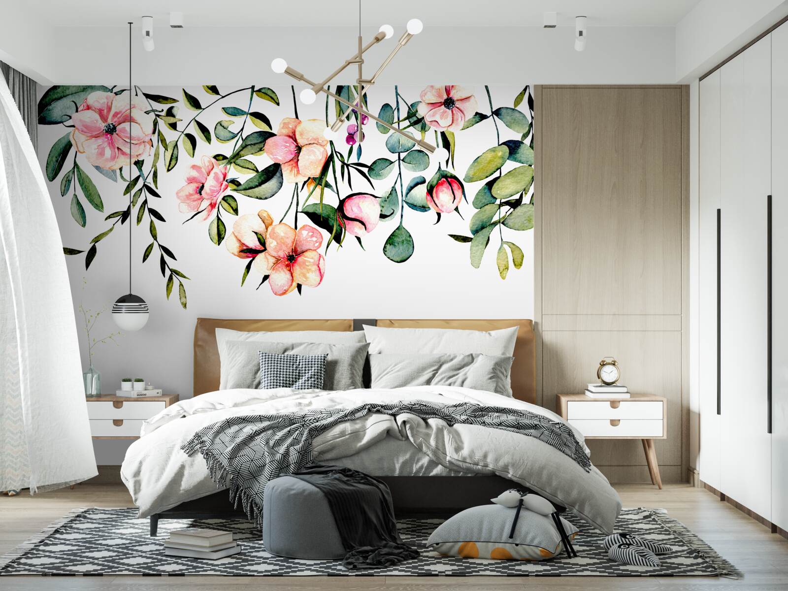 Fototapeta kvety rastúce v lete