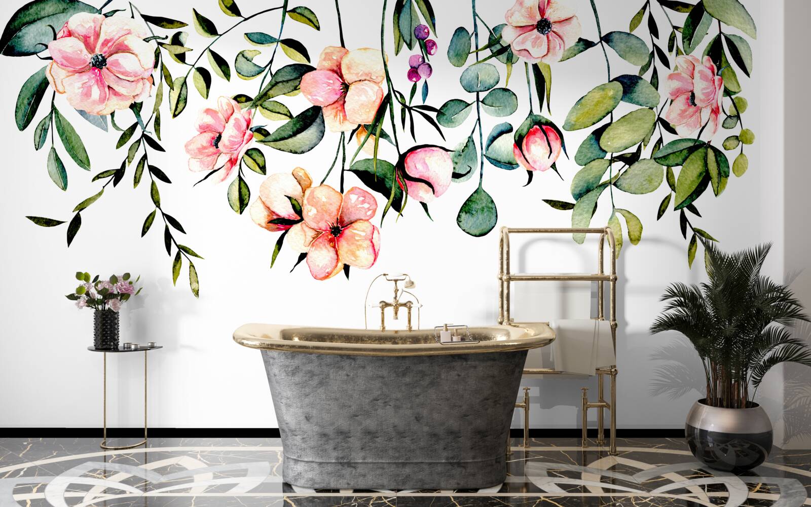 Fototapeta kvety rastúce v lete