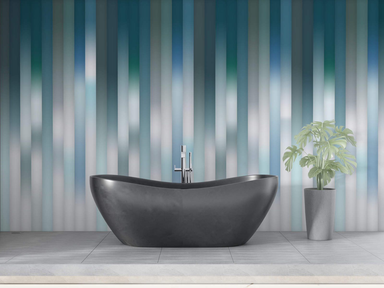 Fototapeta zvislé čiary vytvárajú klesajúci gradient