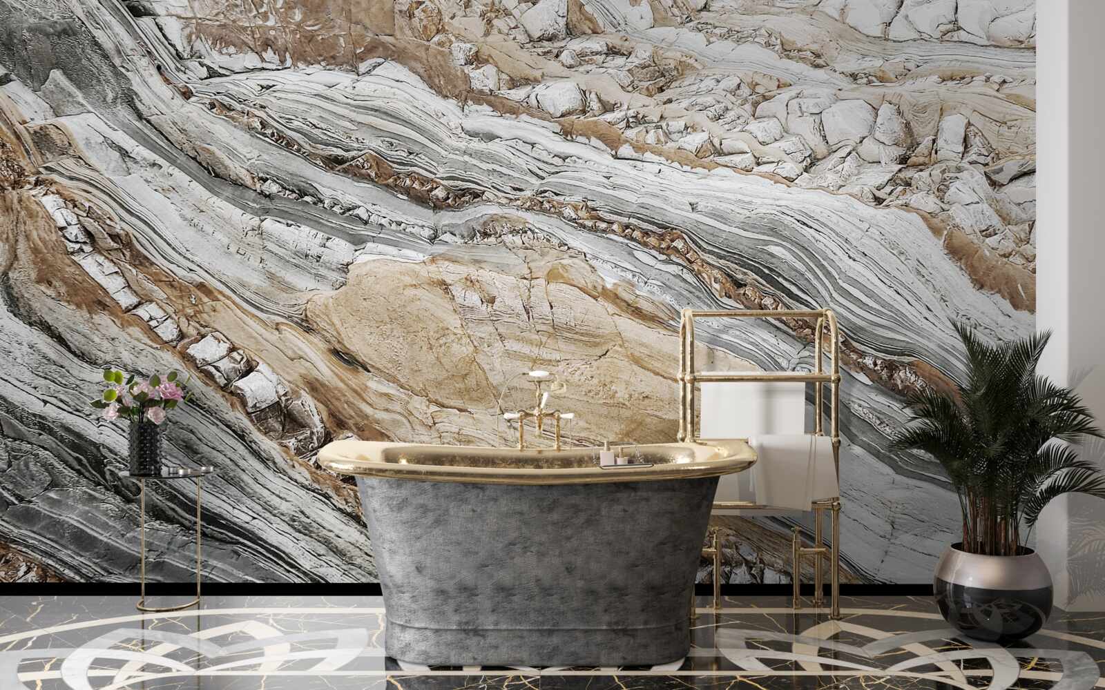 Fototapeta skalnaté pobrežie mora