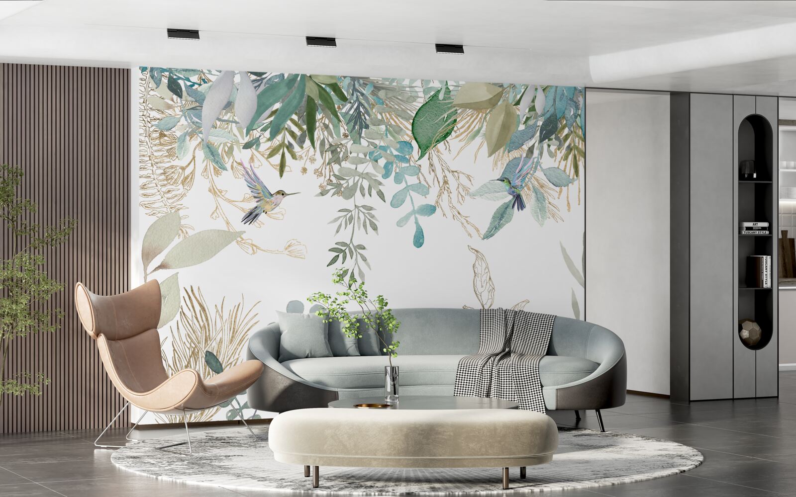 Fototapeta rozmanitosť tropickej flóry