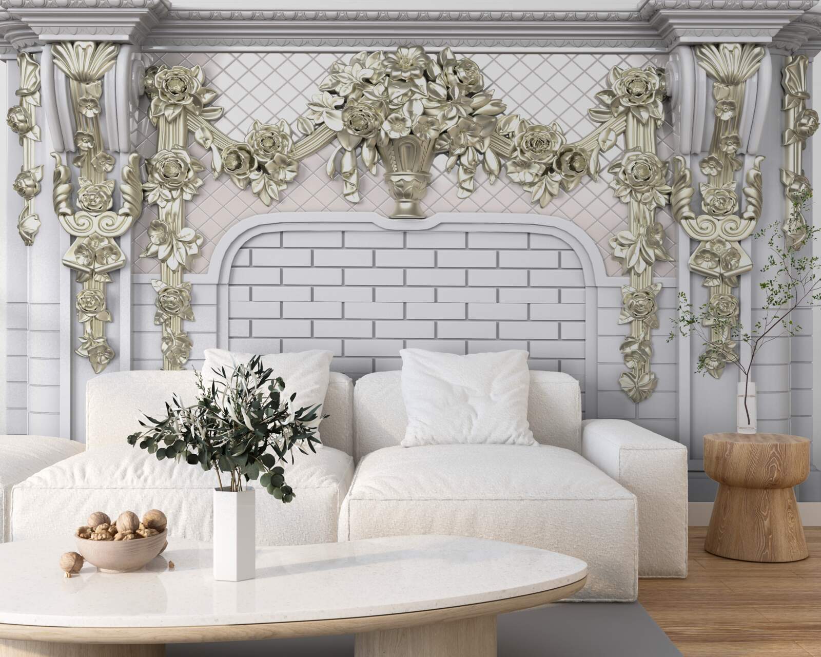 Fototapeta krb, bohato zdobený