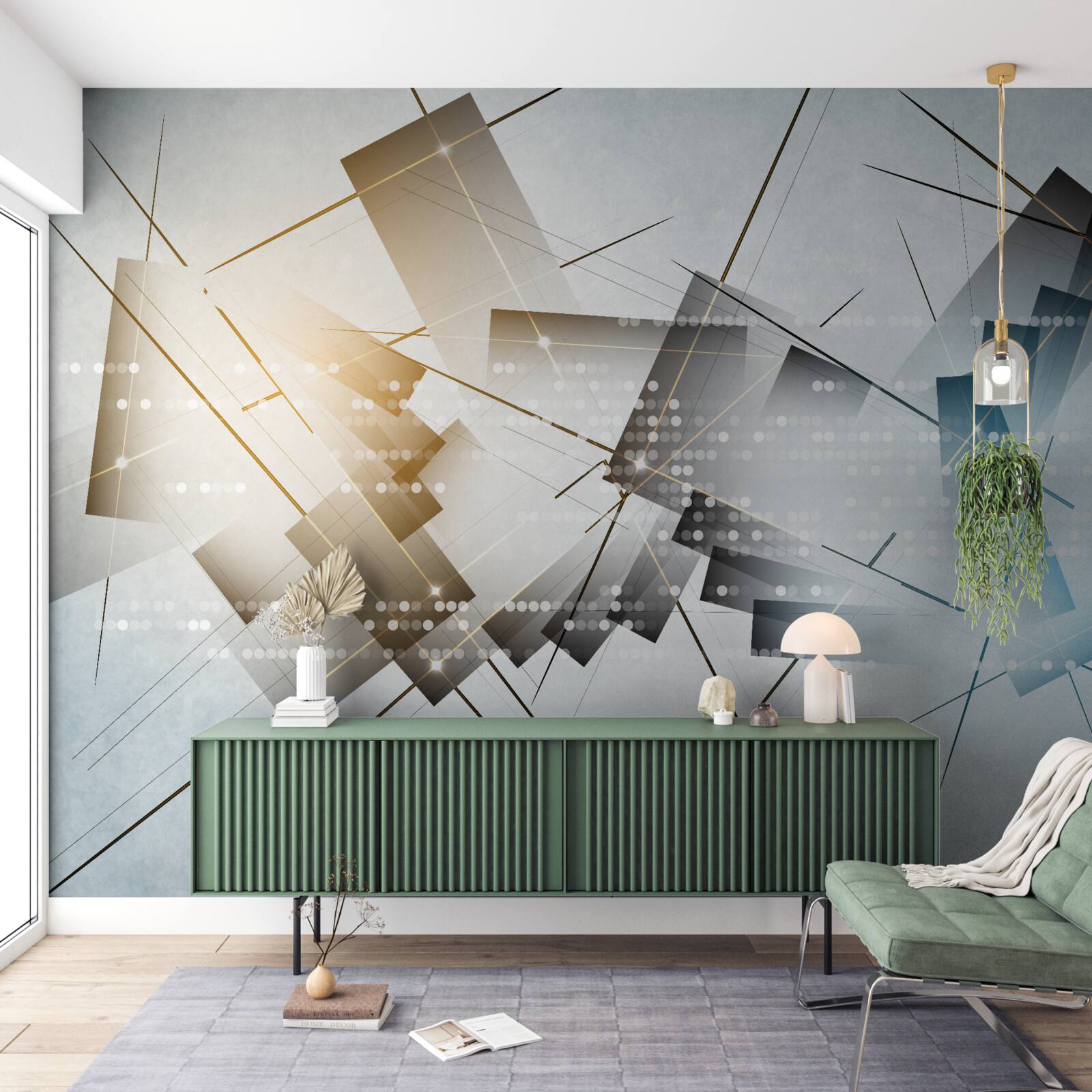 Fototapeta jasná žiara na rôznych obrázkoch