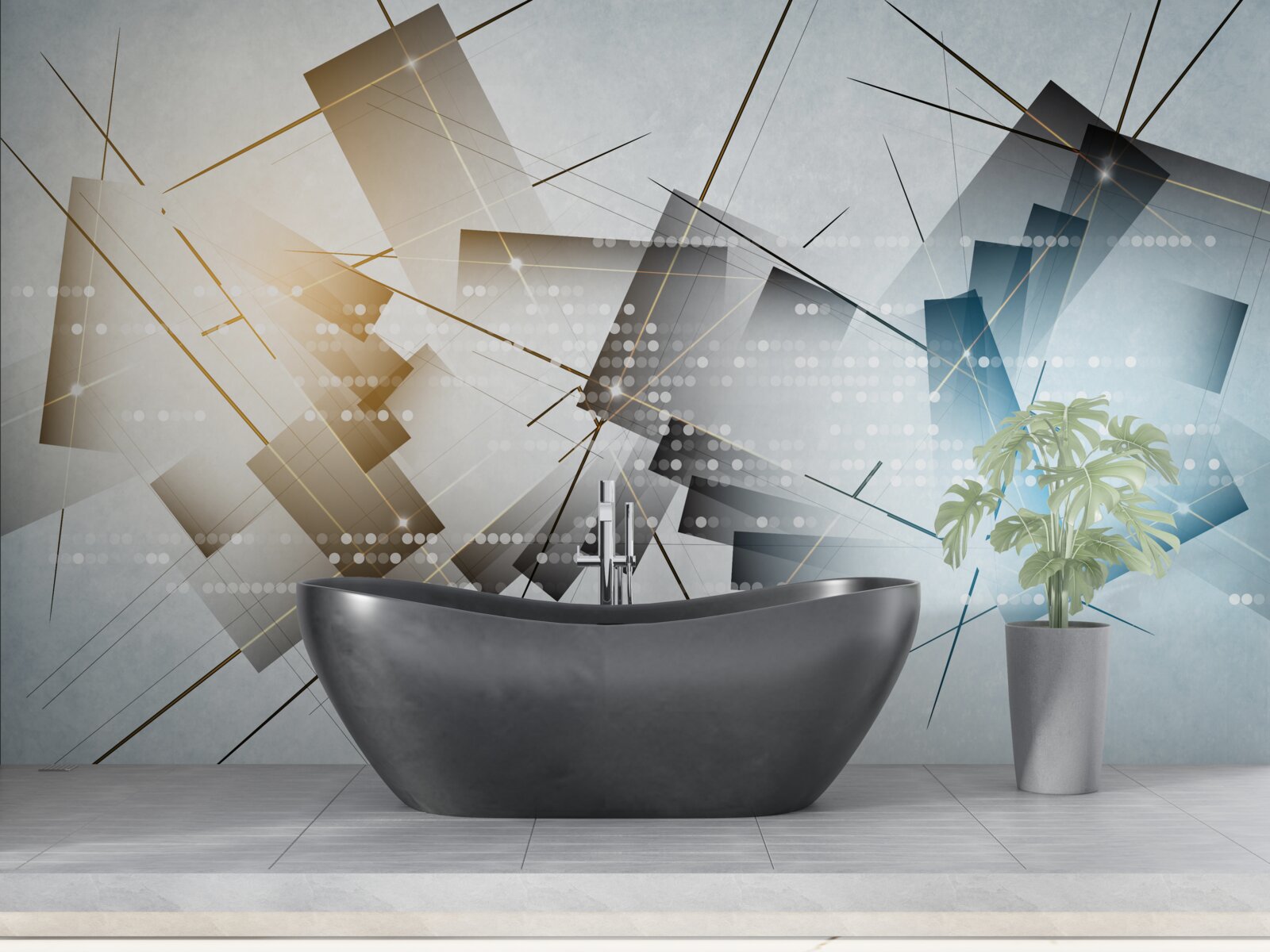 Fototapeta jasná žiara na rôznych obrázkoch