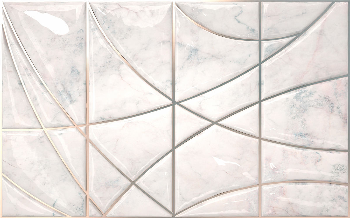 Fototapeta hladké a vyhladené krivky sú umiestnené na svetlom pozadí