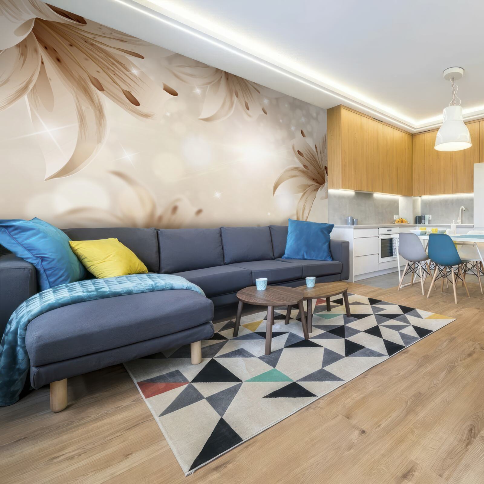 Fototapeta jemná kytica svetlých ľalií