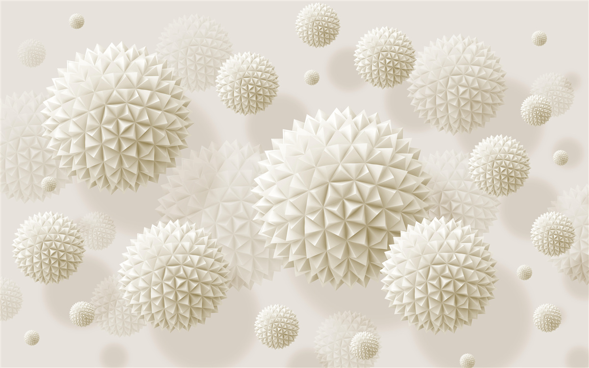 Fototapeta ostré gule plávajúce v stave beztiaže