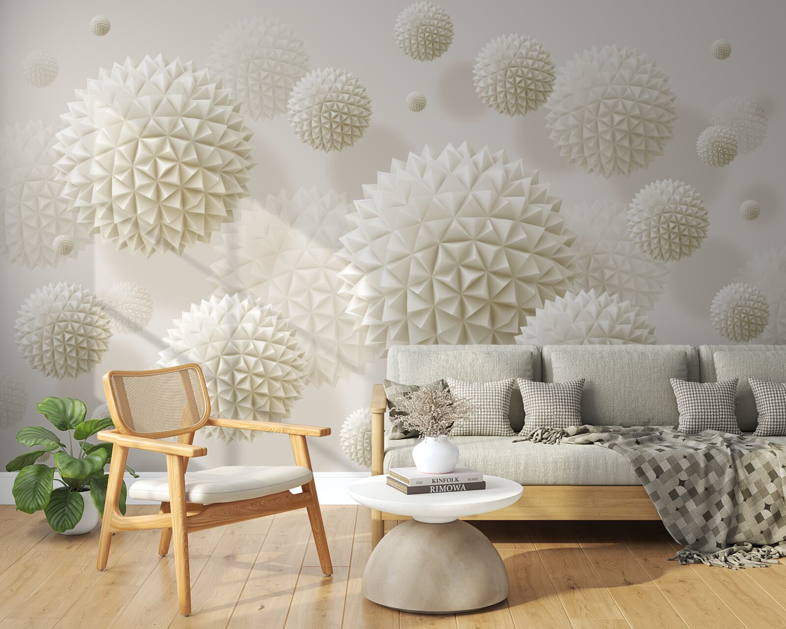 Fototapeta ostré gule plávajúce v stave beztiaže