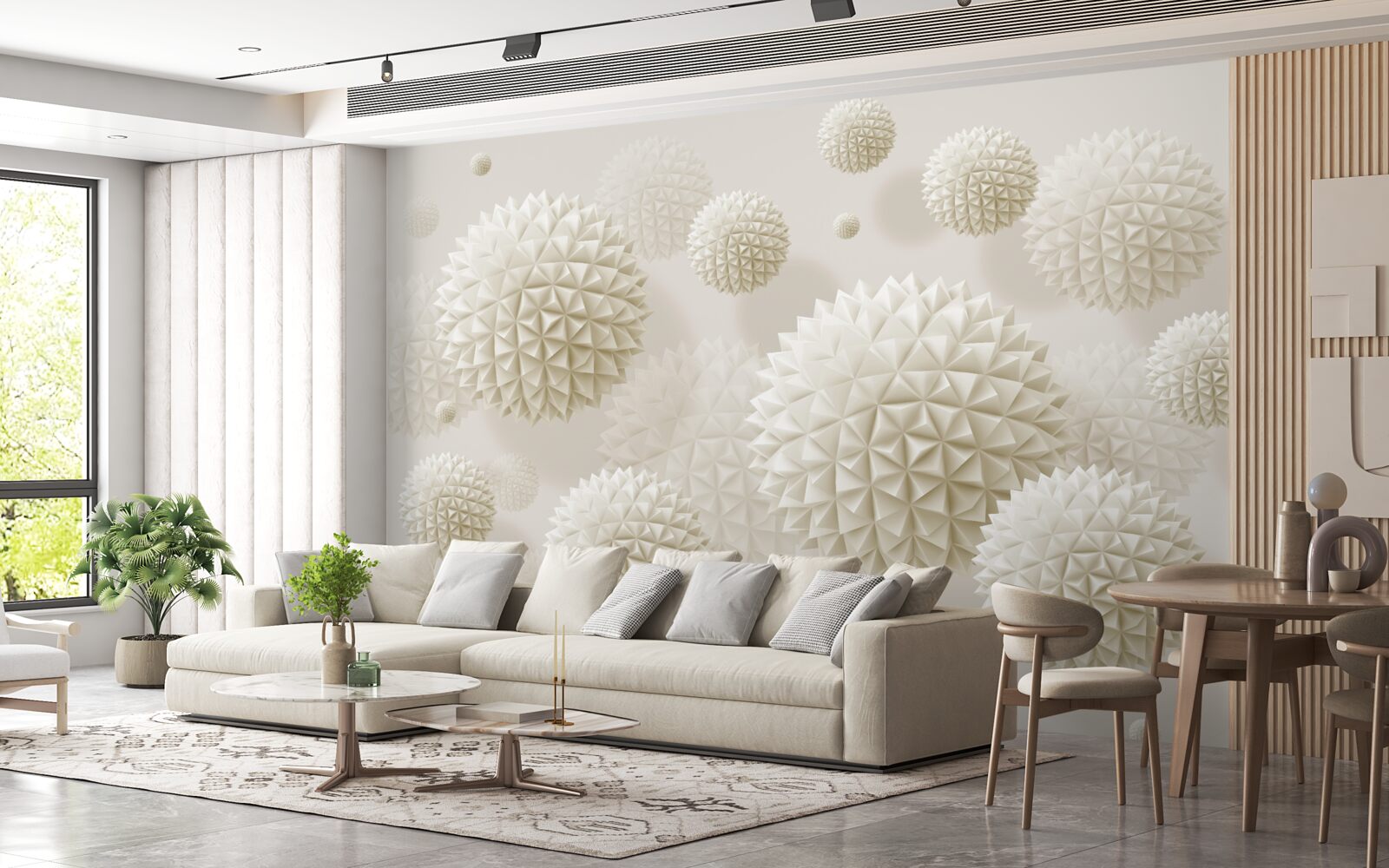 Fototapeta ostré gule plávajúce v stave beztiaže