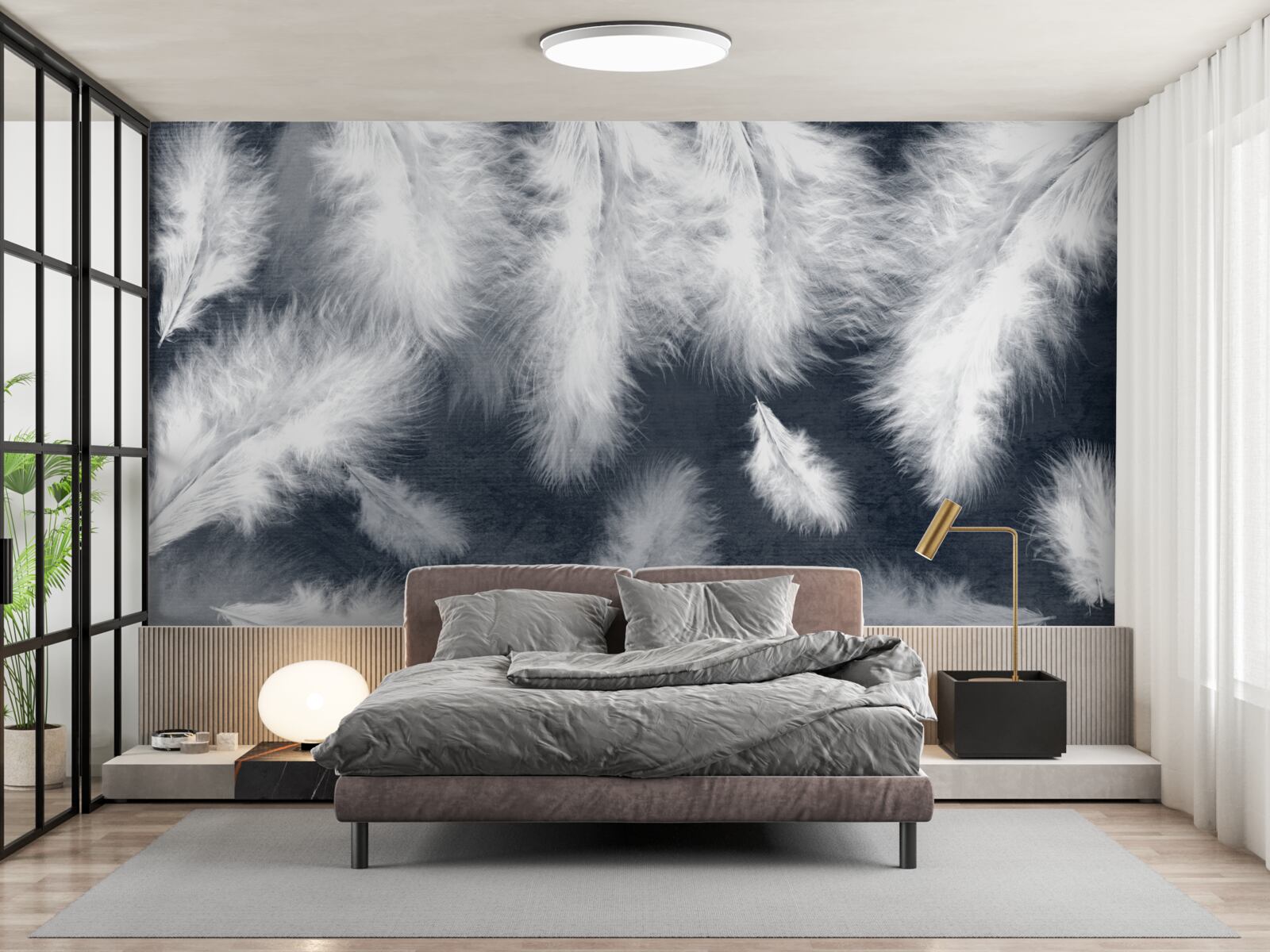 Fototapeta husté plávajúce perie