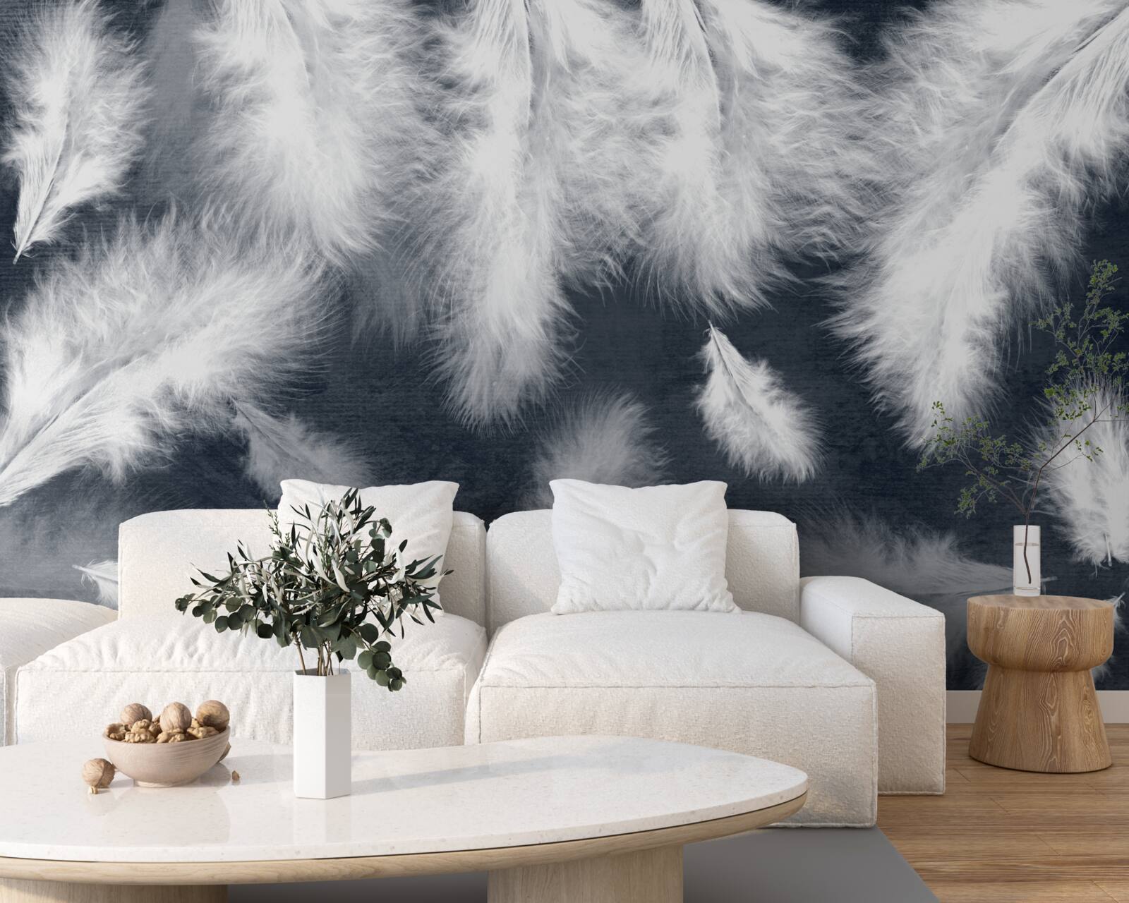 Fototapeta husté plávajúce perie