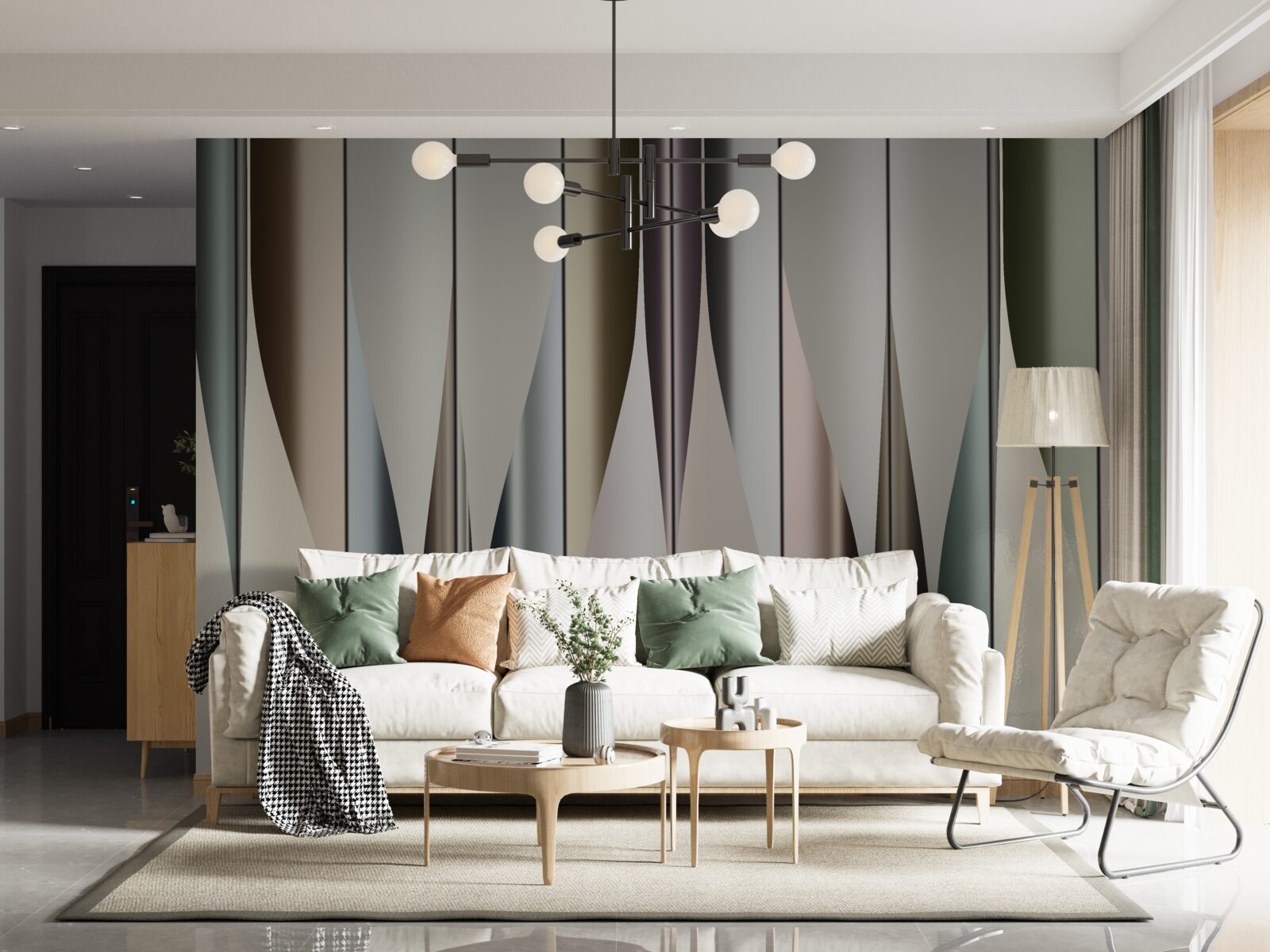 Fototapeta parketová doska položená vertikálne s ostrými koncami