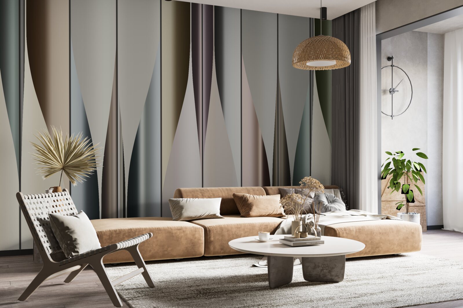 Fototapeta parketová doska položená vertikálne s ostrými koncami