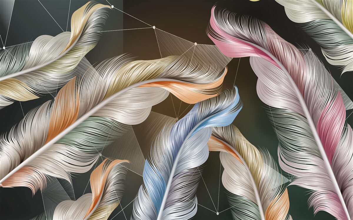 Fototapeta splash jasných farieb na nočnej oblohe