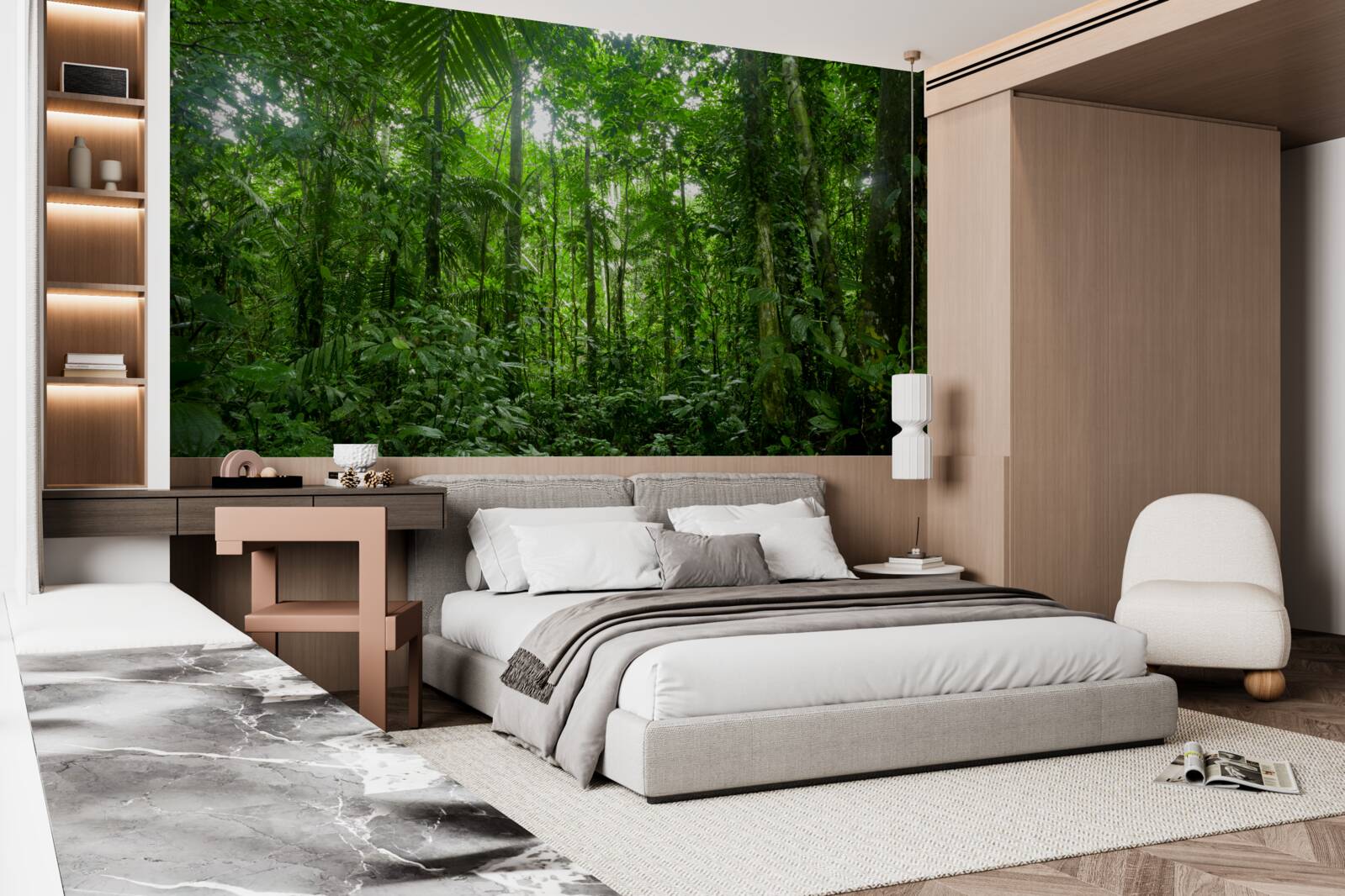 Fototapeta krajina dažďového pralesa, amazon