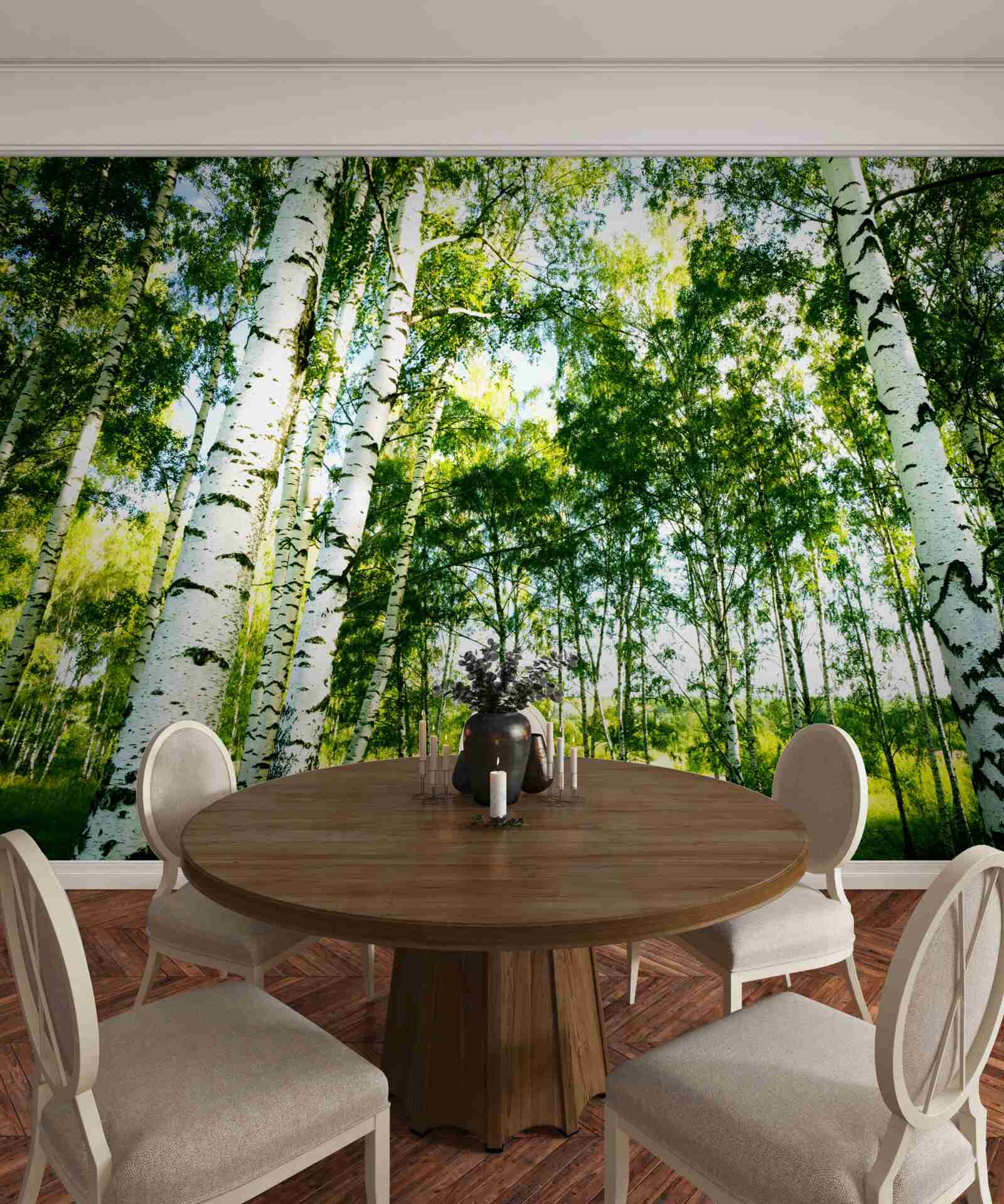 Fototapeta brezový les