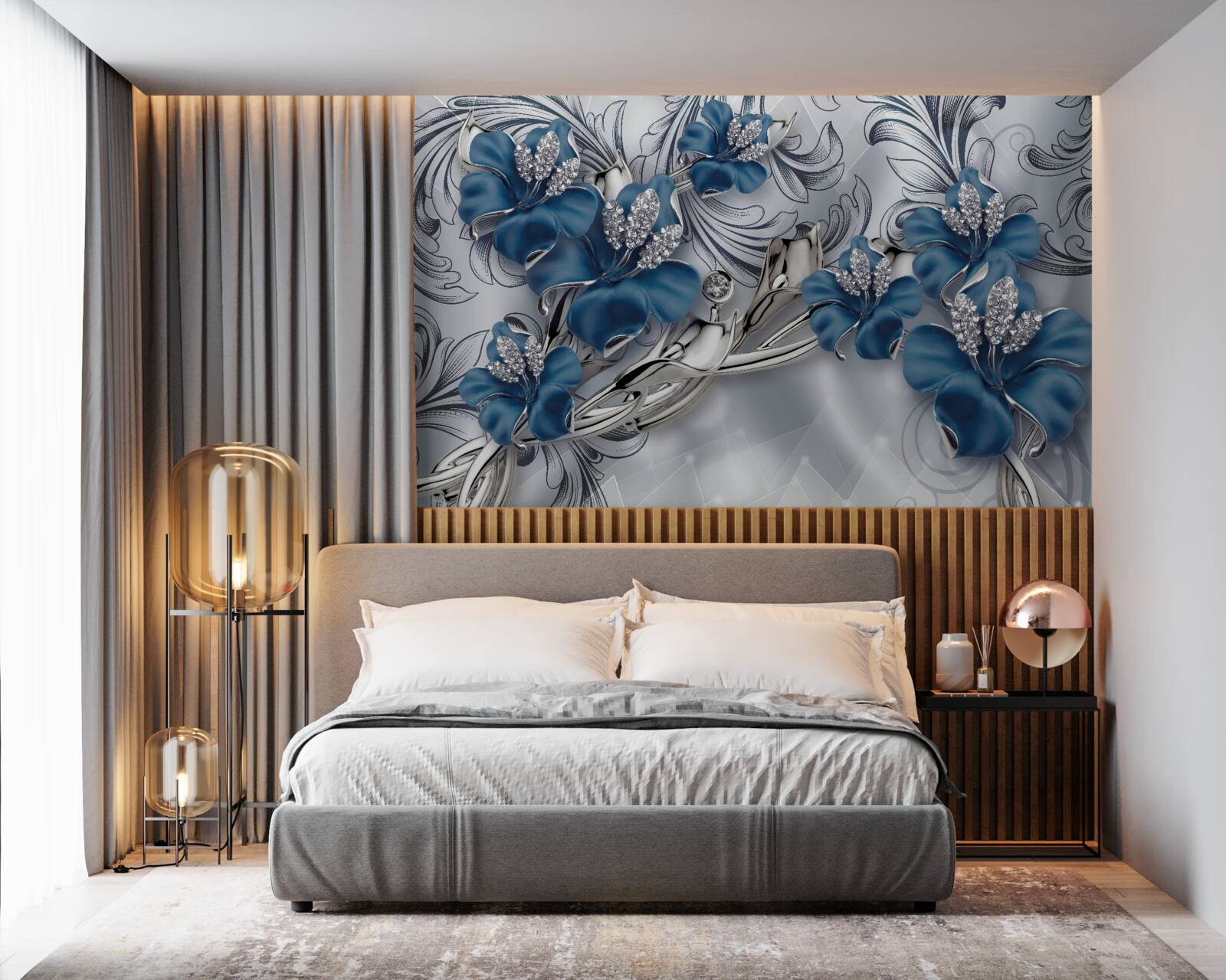 Fototapeta dva modré púčiky