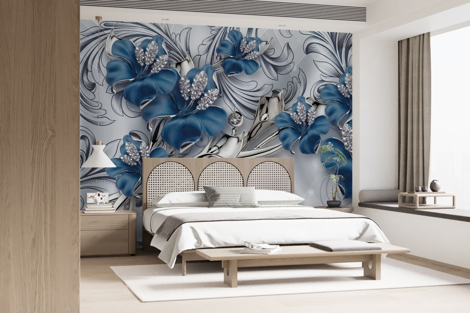 Fototapeta dva modré púčiky