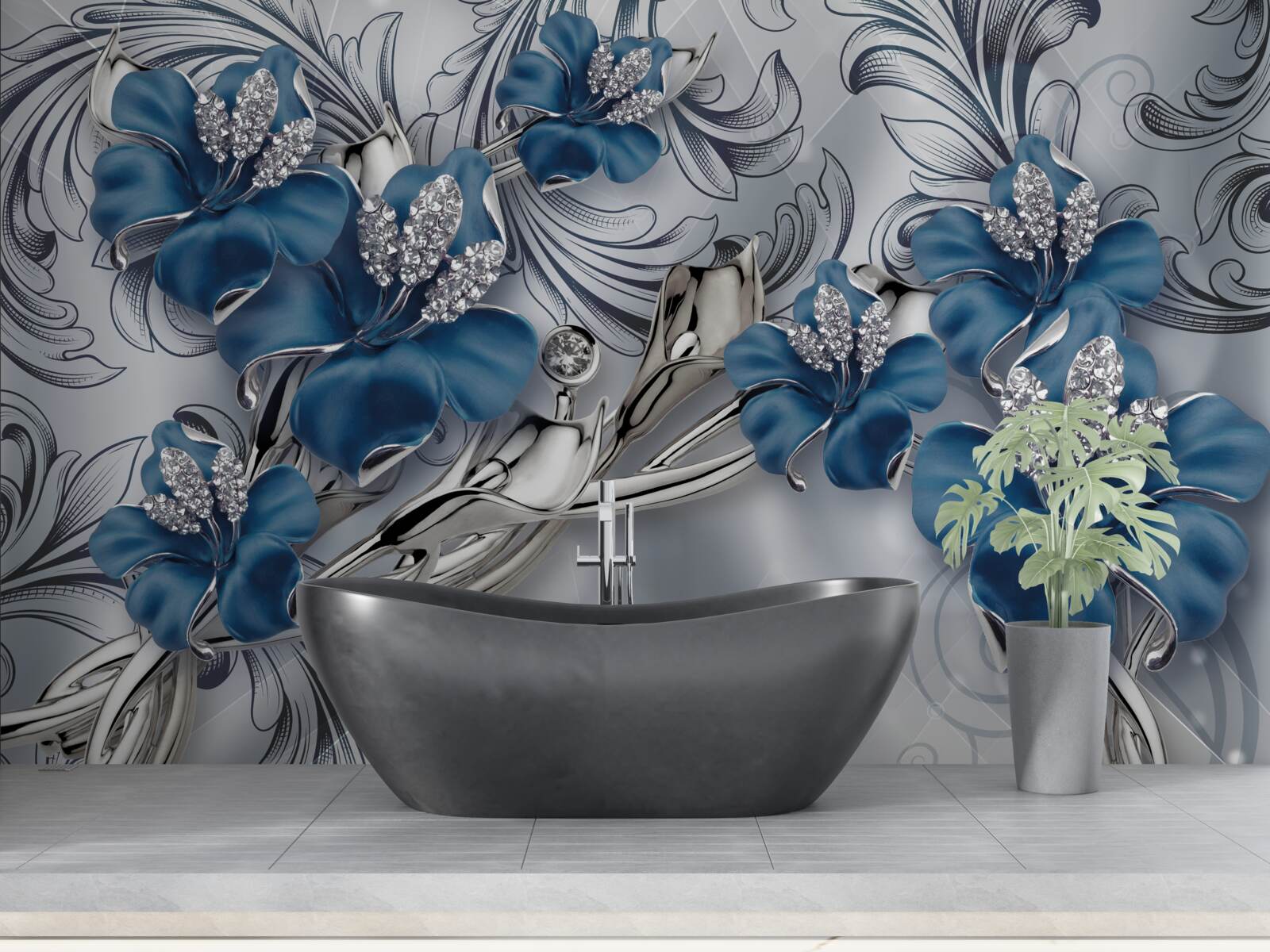 Fototapeta dva modré púčiky