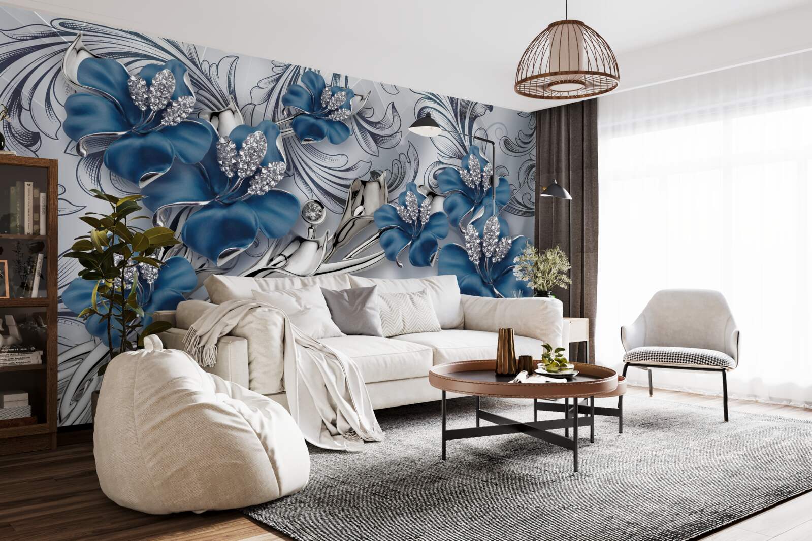 Fototapeta dva modré púčiky