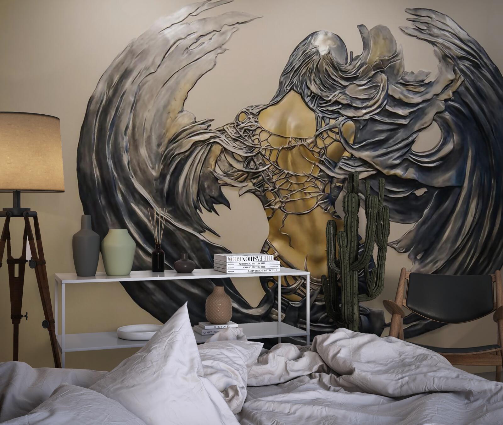 Fototapeta serafínov na stene