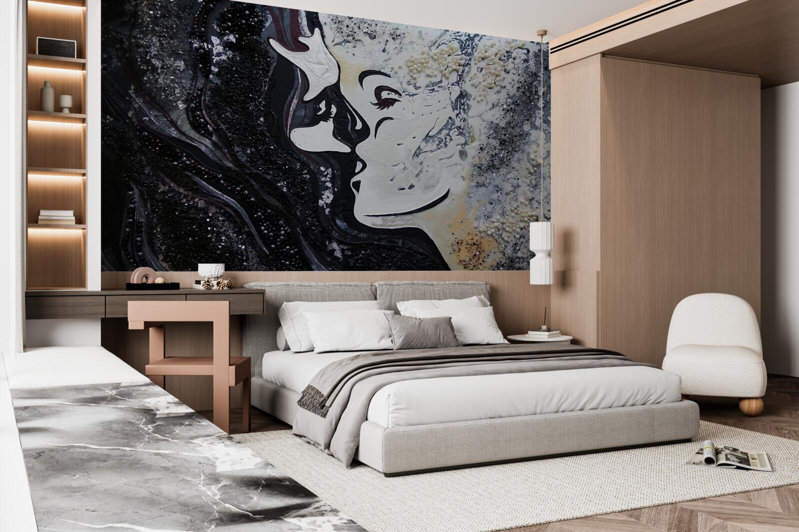 Fototapeta bozk vášne na stene