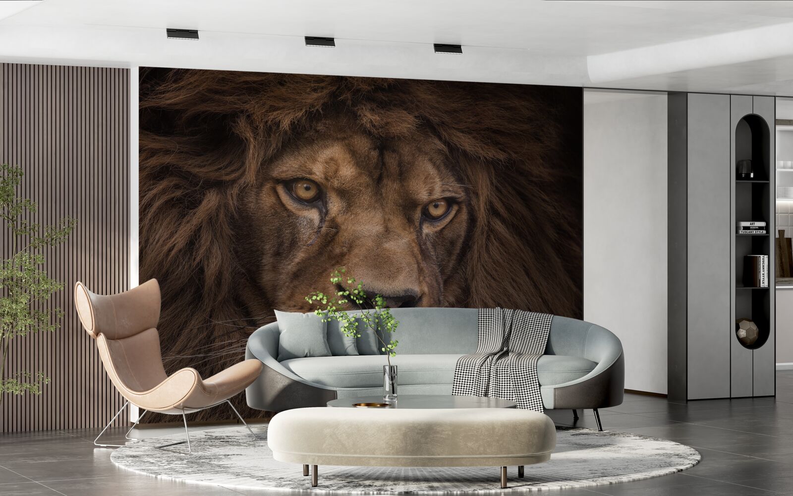 Fototapeta Stena a vľavo