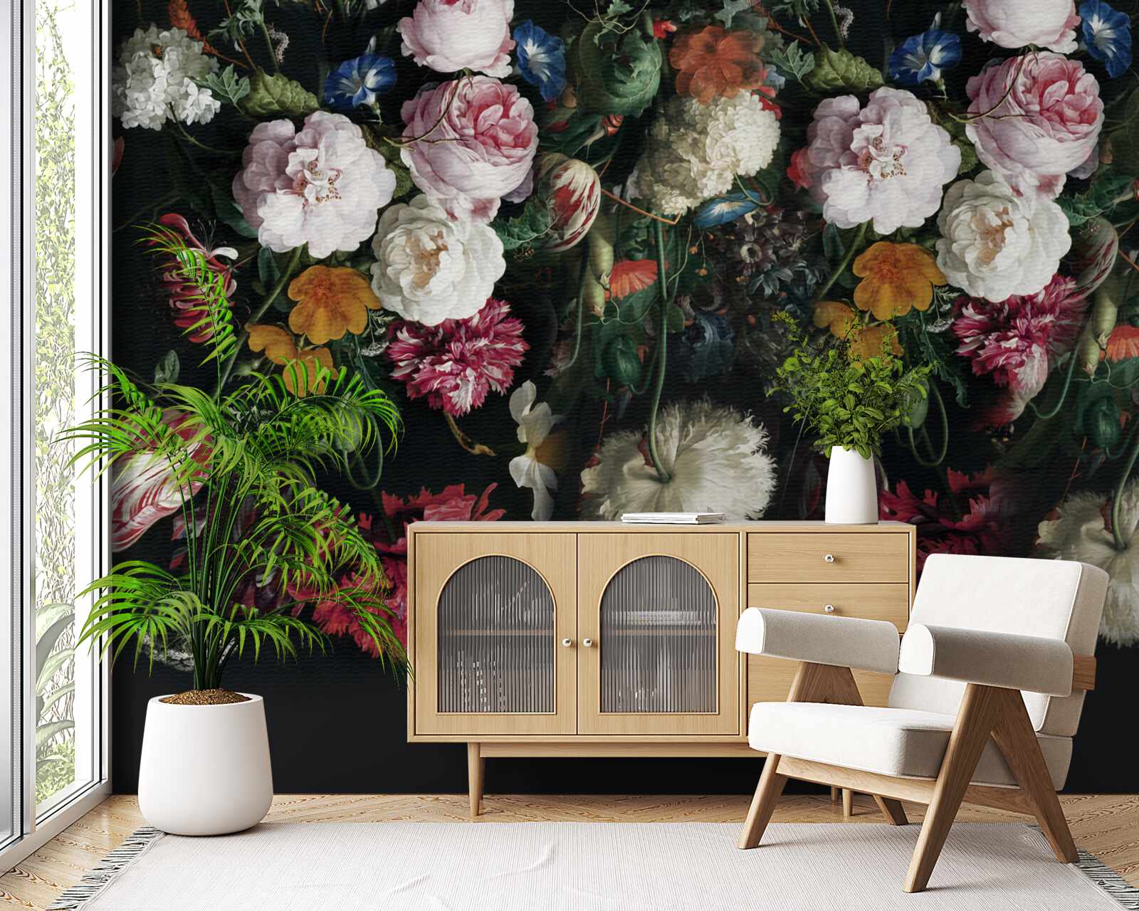 Fototapeta rezané puky, botanika a súčasná kreativita