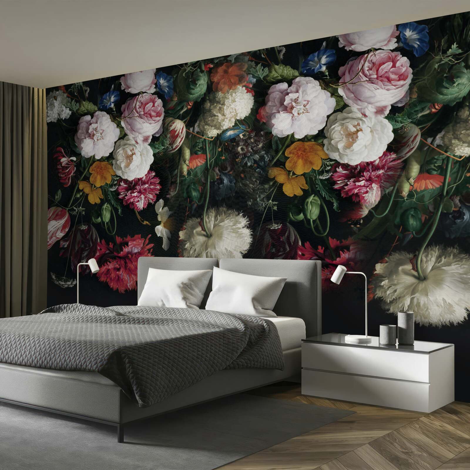 Fototapeta rezané puky, botanika a súčasná kreativita