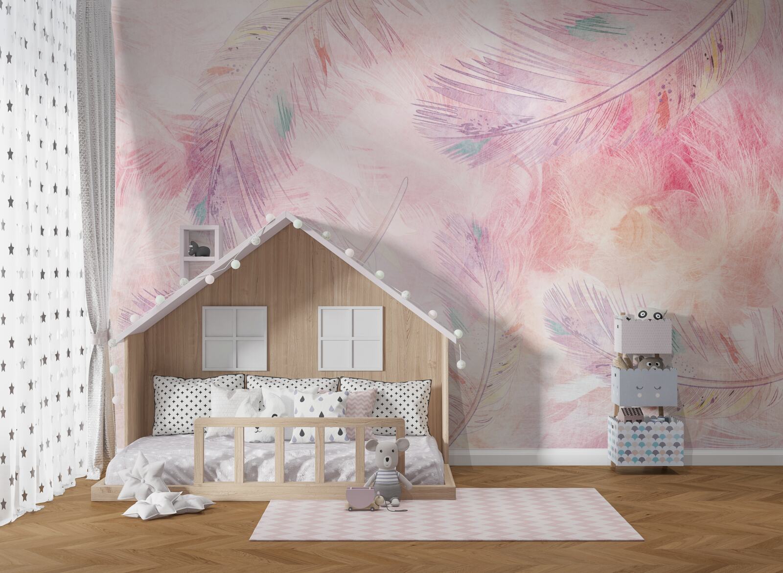 Fototapeta perie sotva viditeľné