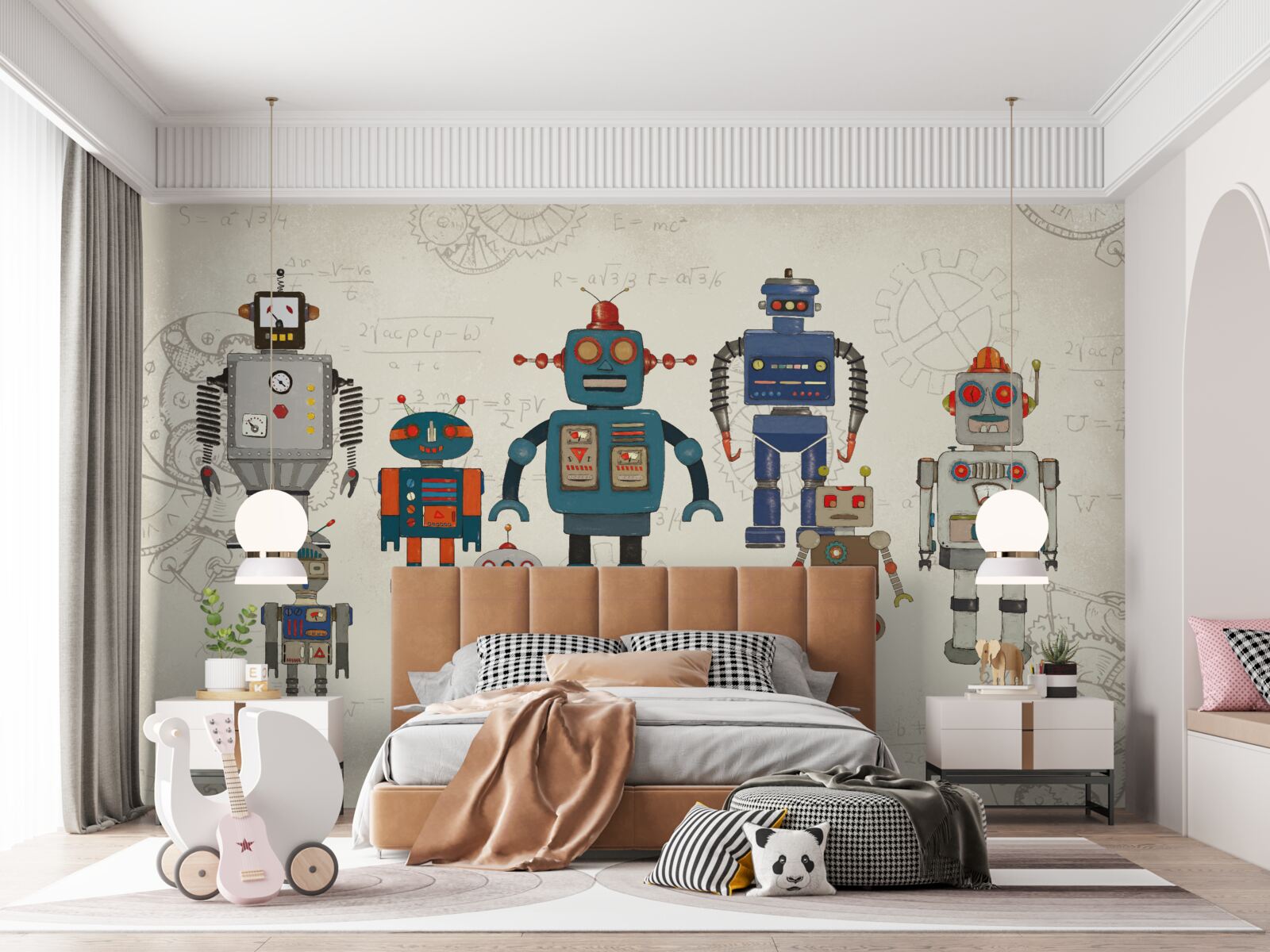Fototapeta autá v detskej izbe