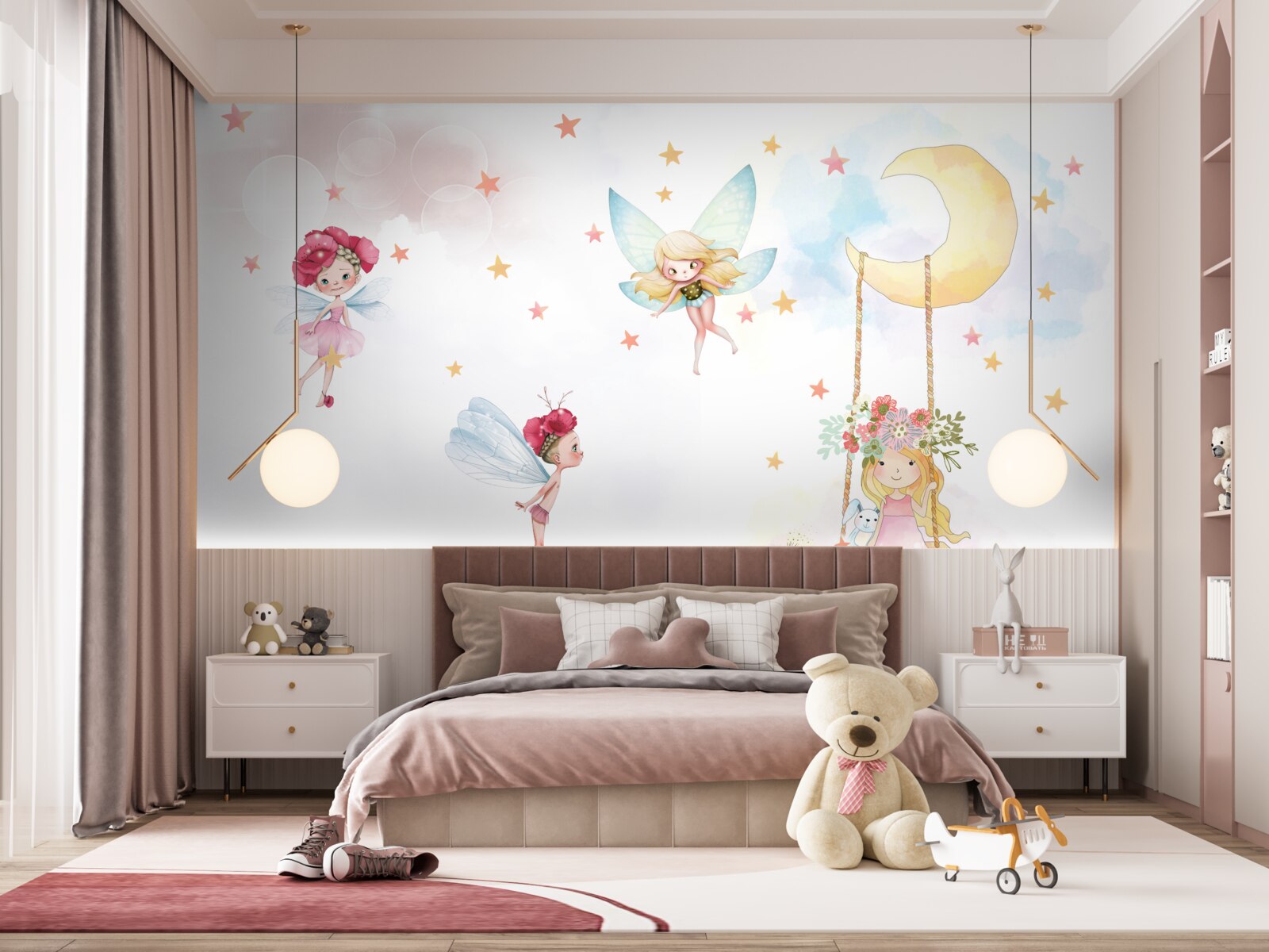 Fototapeta kvetinové víly