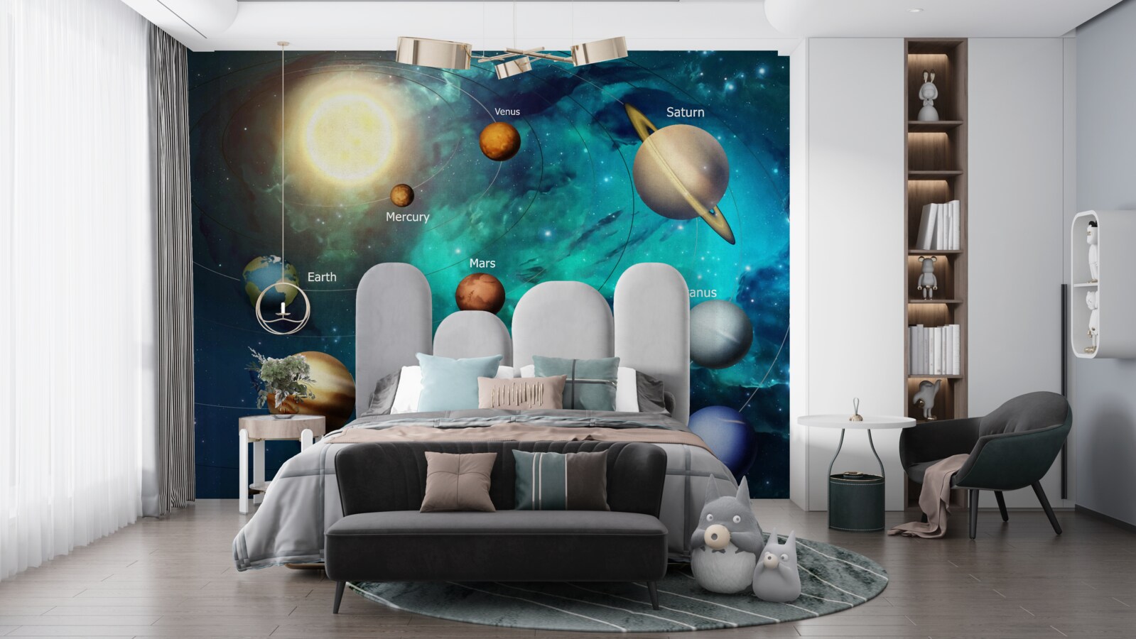 Fototapeta kozmických telies vo vesmíre