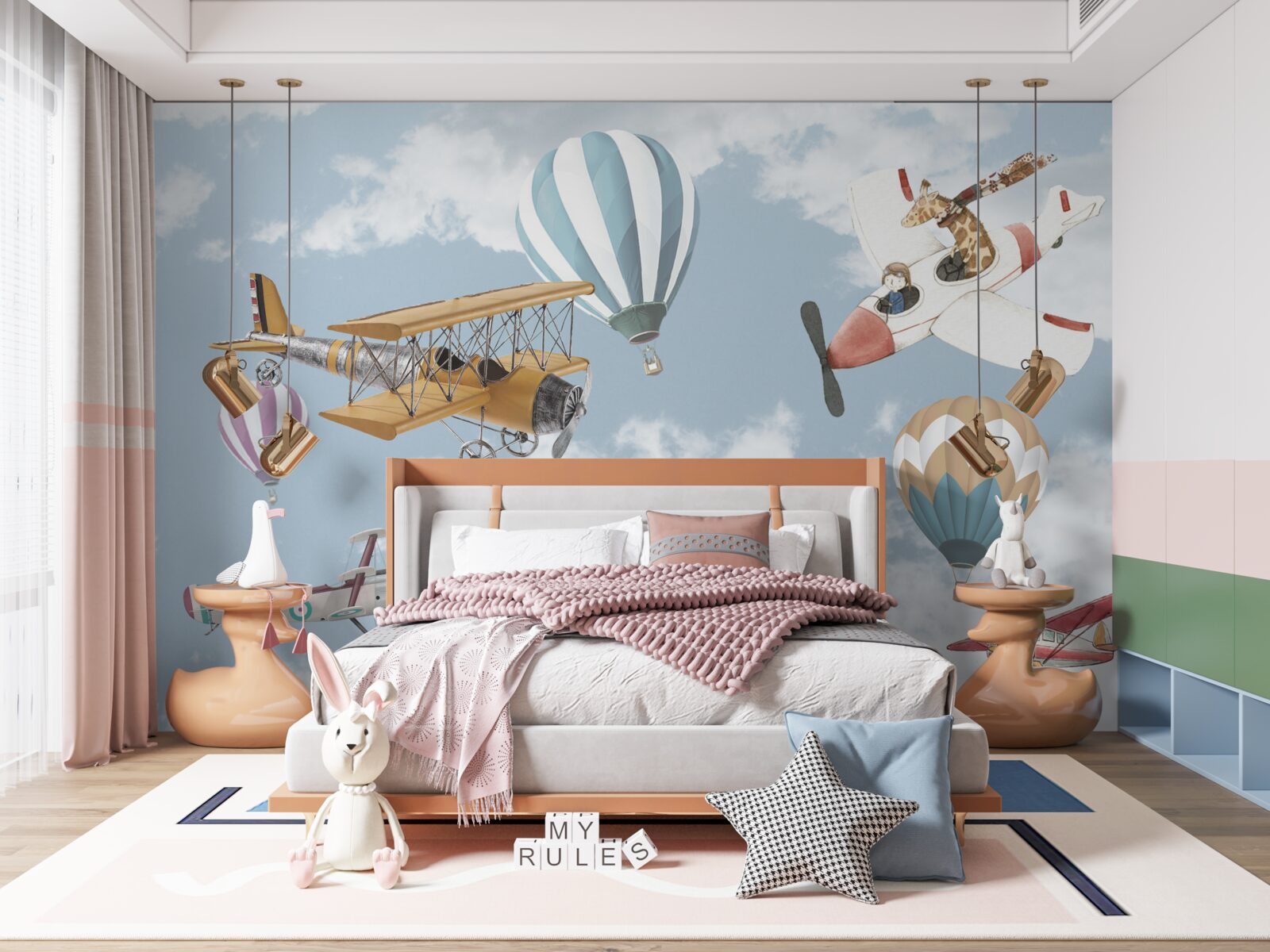 Fototapeta výlet za žirafou