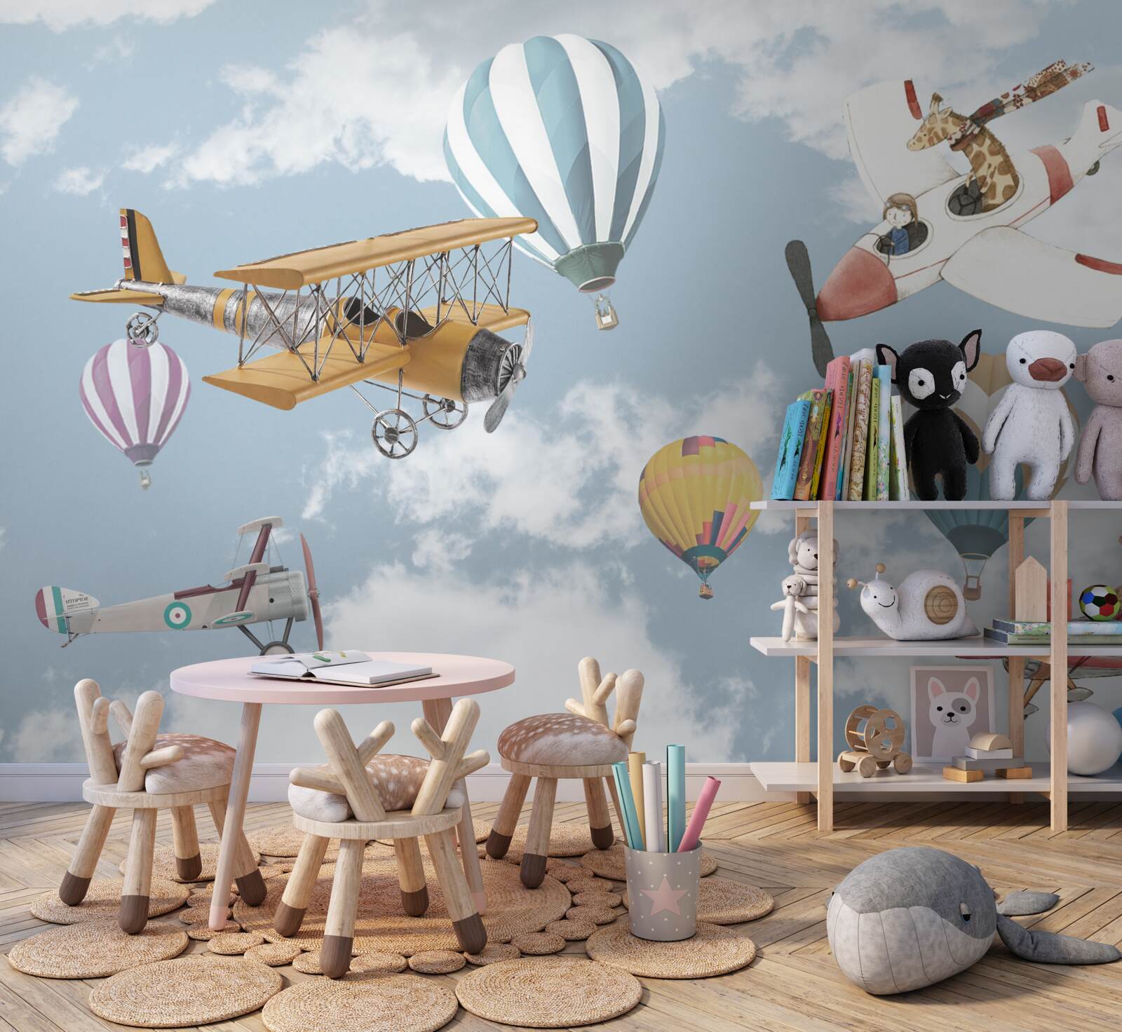 Fototapeta výlet za žirafou