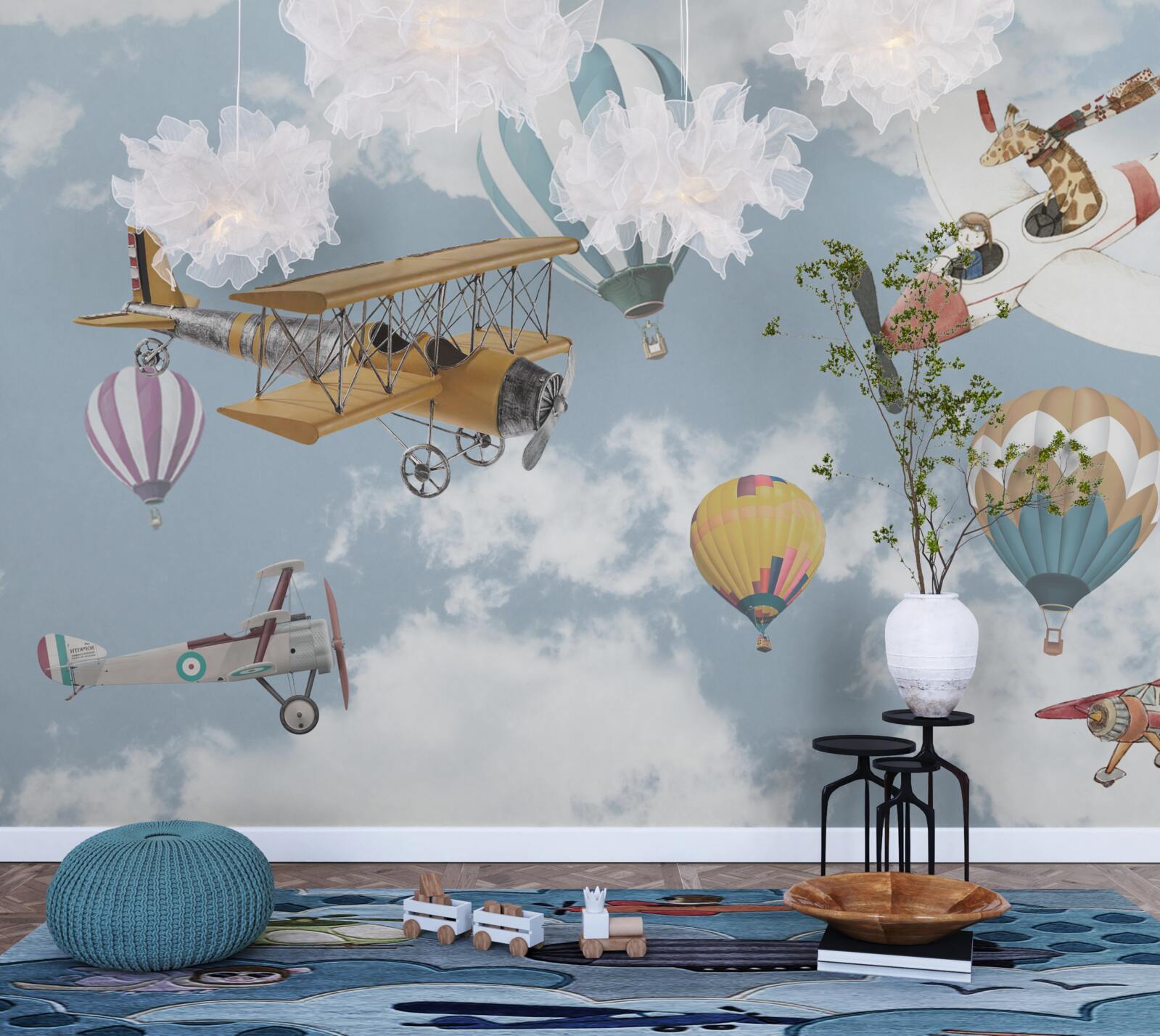 Fototapeta výlet za žirafou