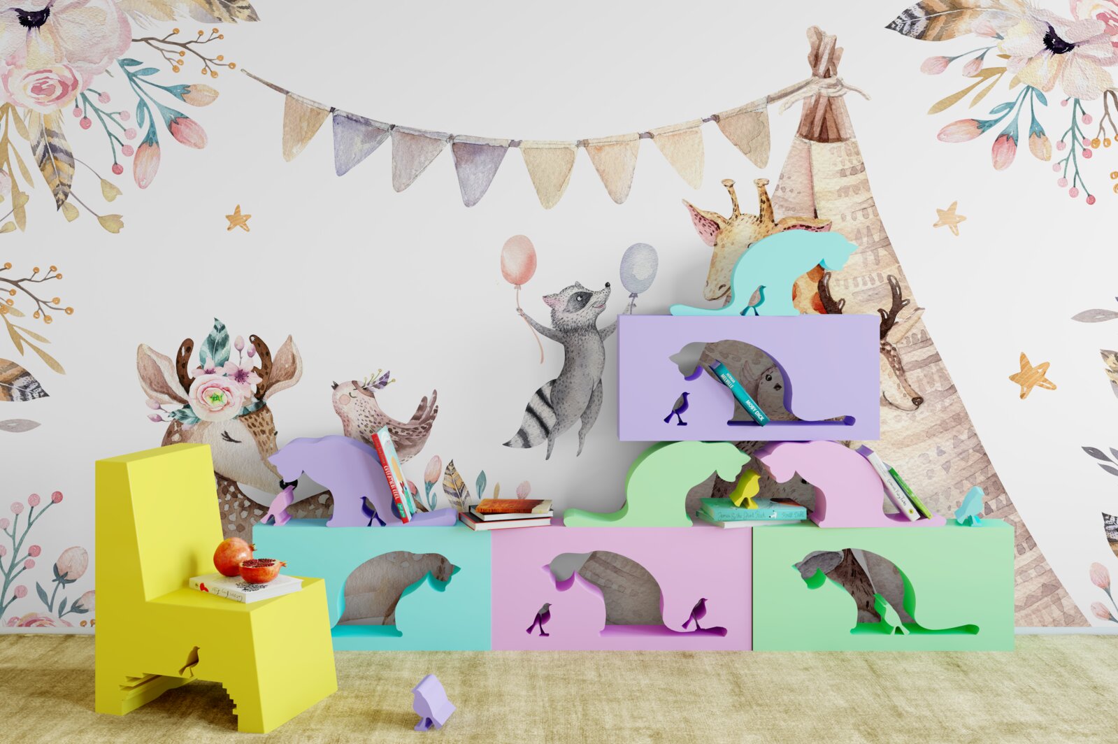 Fototapeta oslavy na lúke