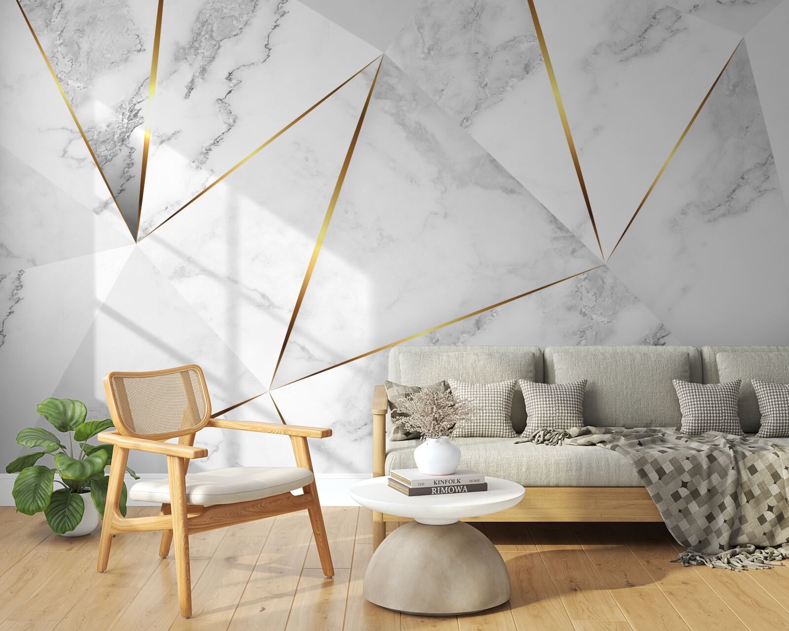 Fototapeta biely mramor