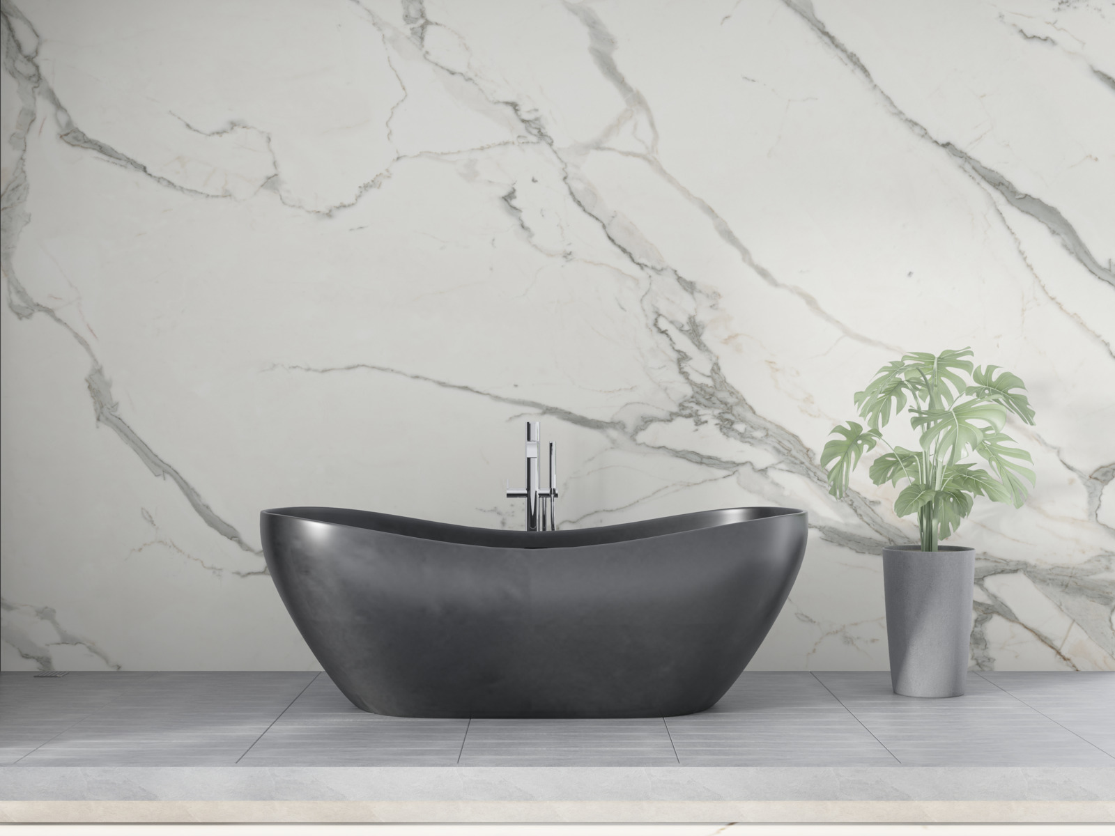 Fototapeta snehobiely mramor